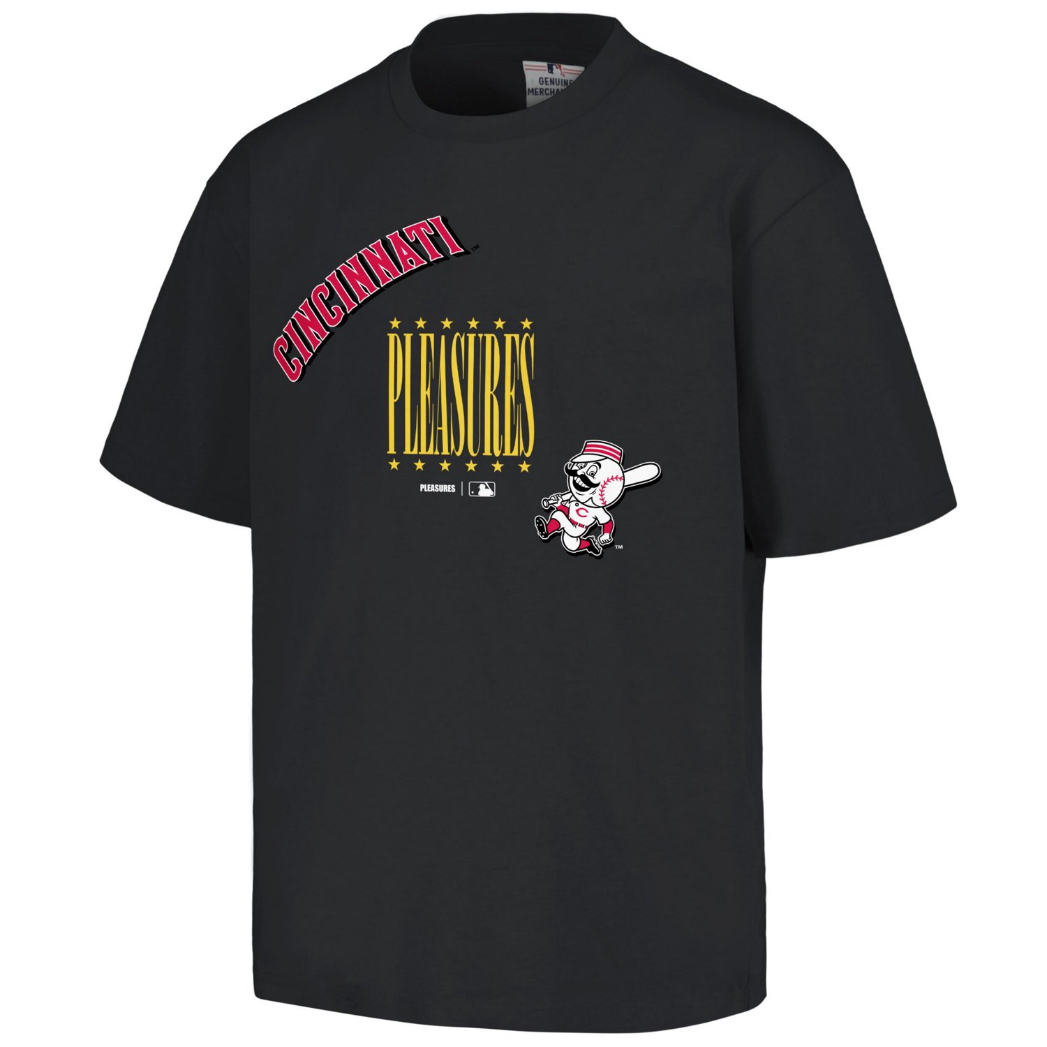 PLEASURES Cincinnati Reds Repurpose T-Shirt - view number 2