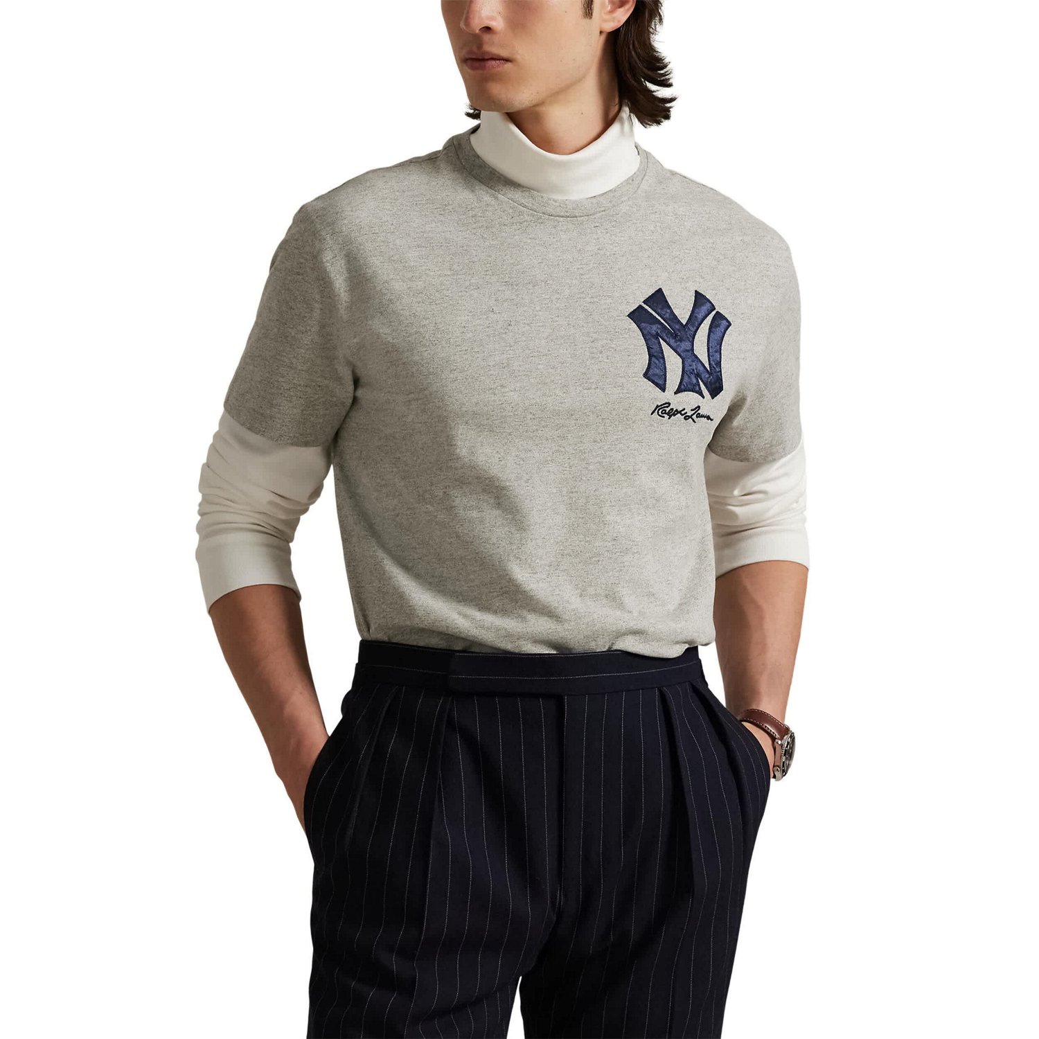 ラルフローレン Yankees Jersey T-Shirt Polo Ralph Lauren Yankees Jersey T-Shirt | Saks Fifth Avenue