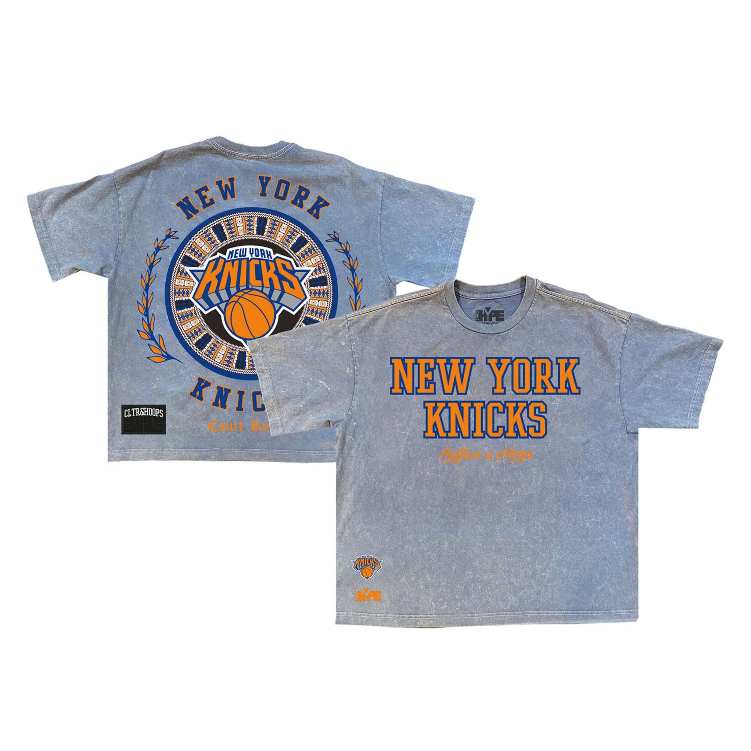 Powder New York Knicks Culture Worldwide Collection Premium T-Shirt