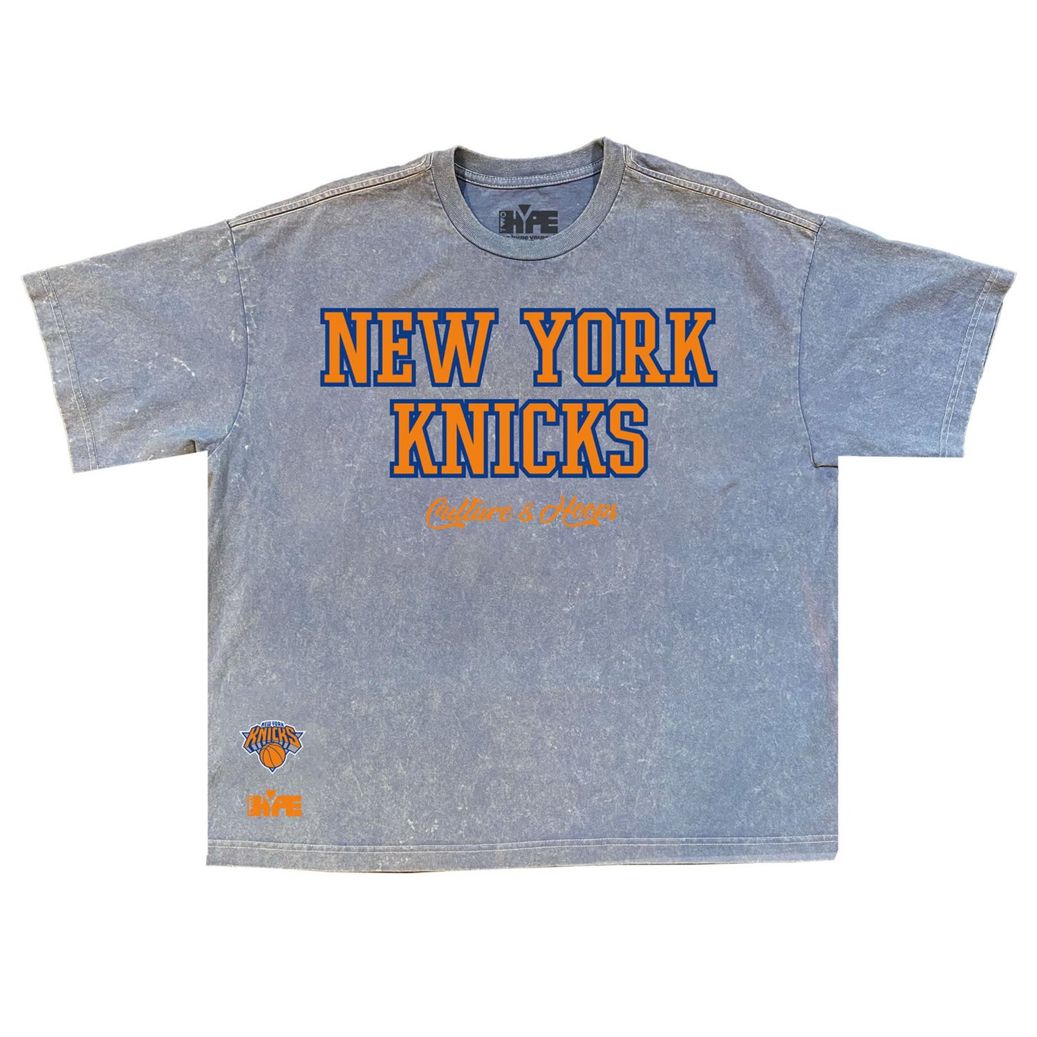 Powder New York Knicks Culture Worldwide Collection Premium T-Shirt - view number 2