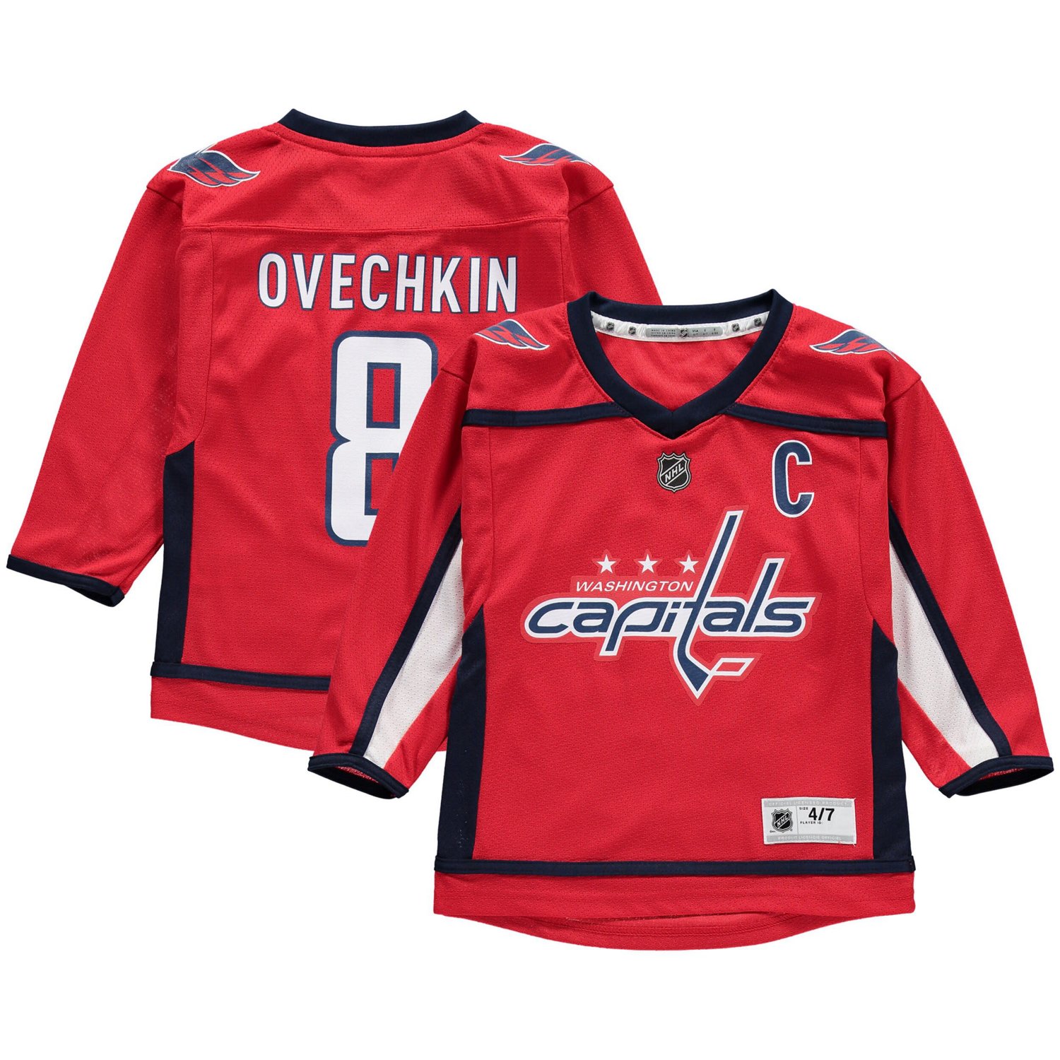 Preschool Alexander Ovechkin Washington Capitals Replica Player Jersey