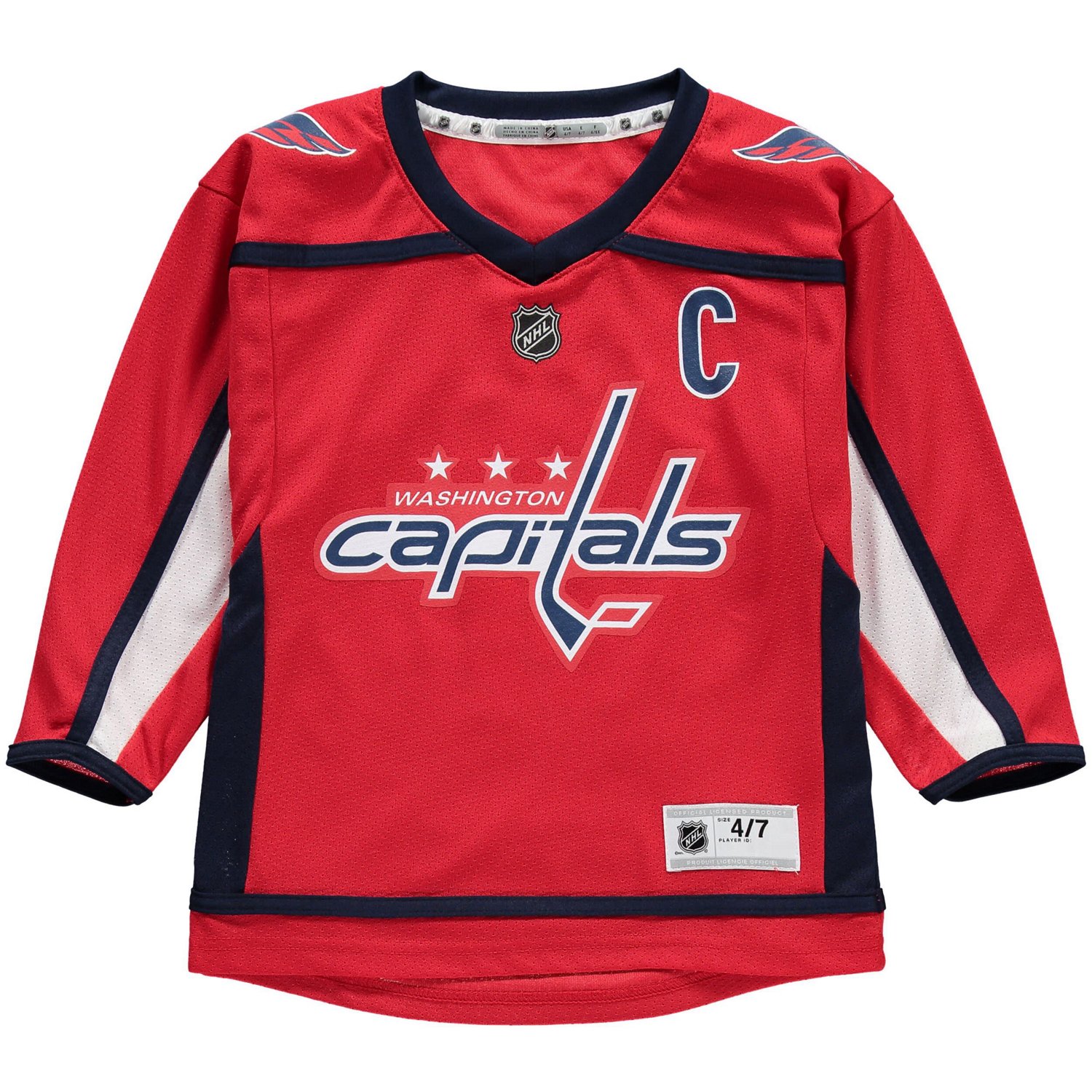 Preschool Alexander Ovechkin Washington Capitals Replica Player Jersey                                                           - view number 2