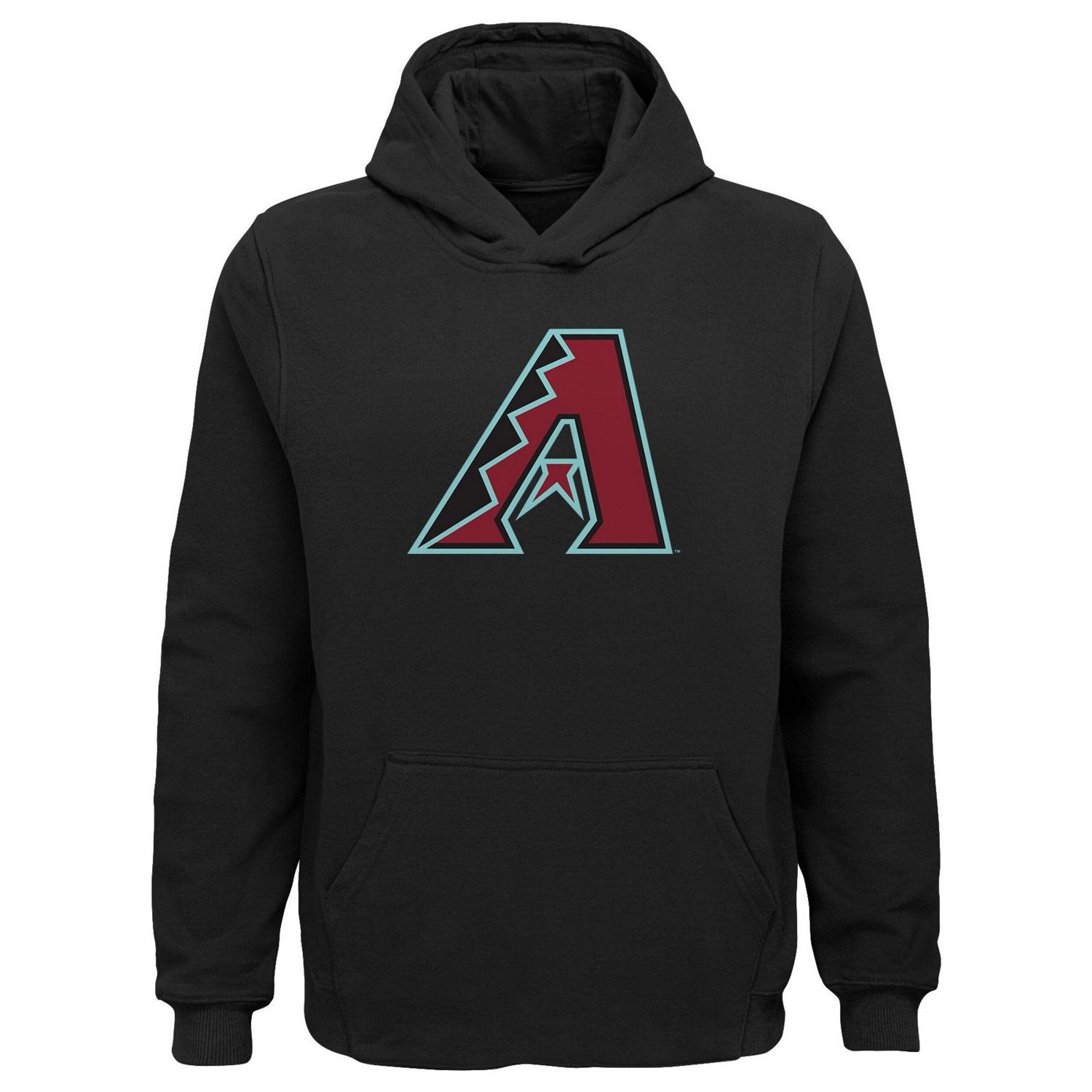Preschool Arizona Diamondbacks Primary Logo Pullover Hoodie - view number 2