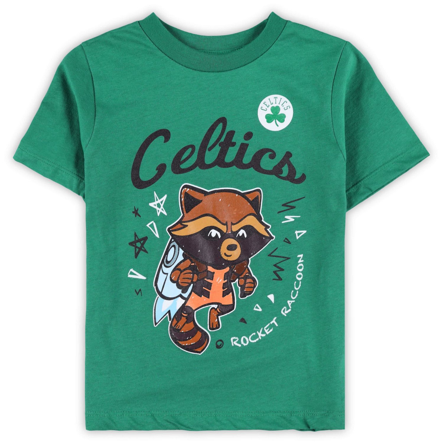 Preschool Boston Celtics Two-Piece Guardians Of The Galaxy T-Shirt Set - view number 2