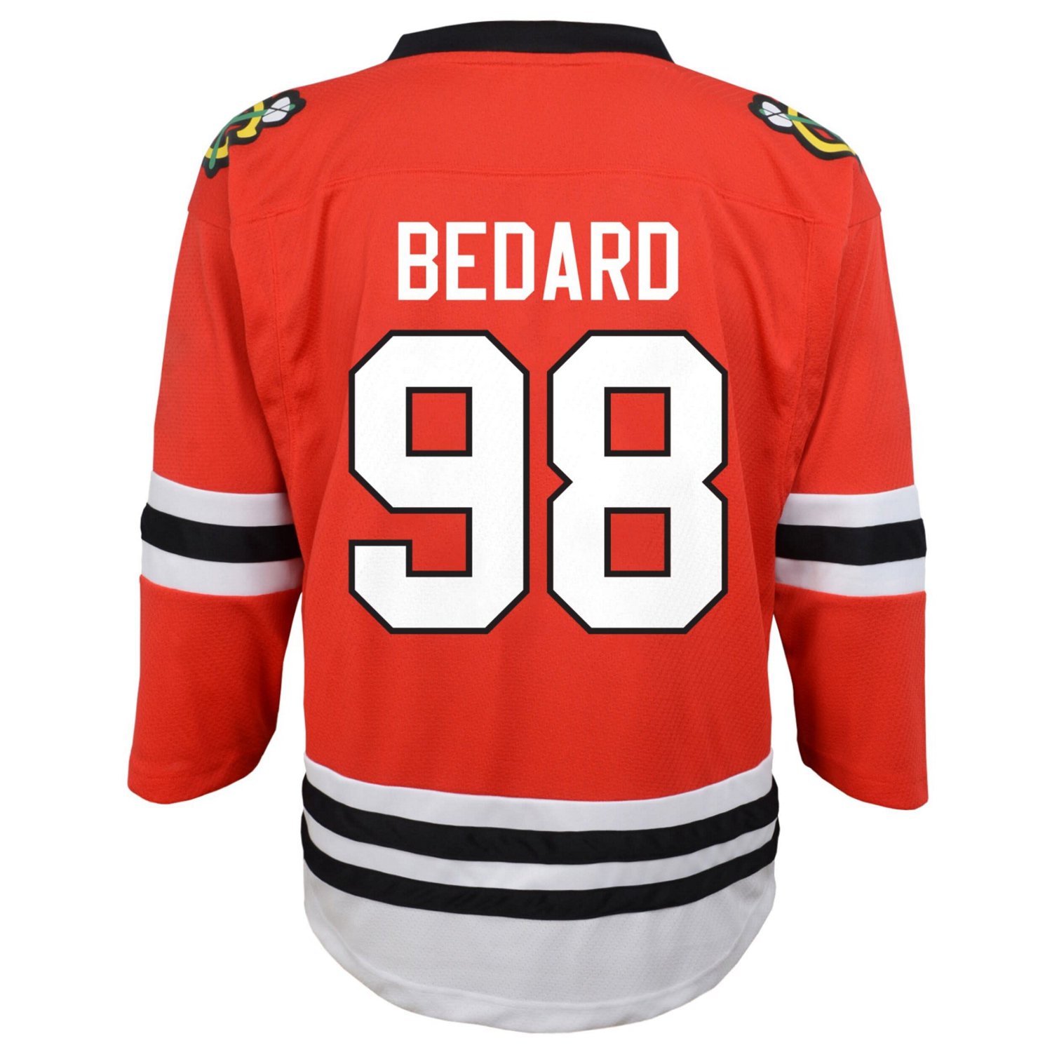 Preschool Connor Bedard Chicago Blackhawks Home Replica Player Jersey - view number 3