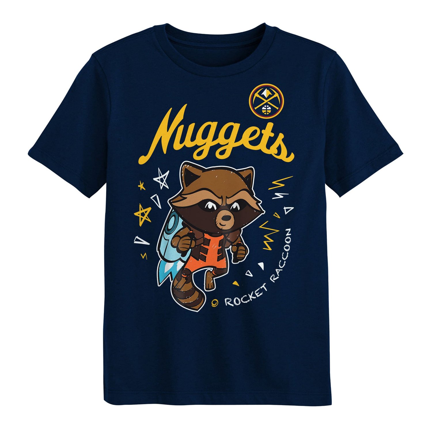 Preschool Denver Nuggets Two-Piece Guardians Of The Galaxy T-Shirt Set - view number 2