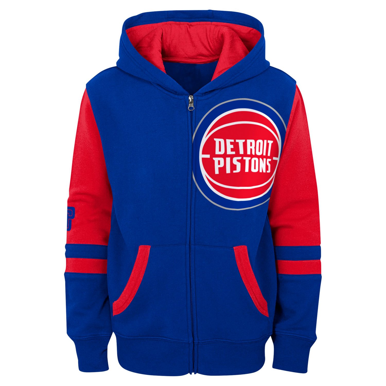 Preschool Detroit Pistons Straight To The League Full-Zip Hoodie - view number 2