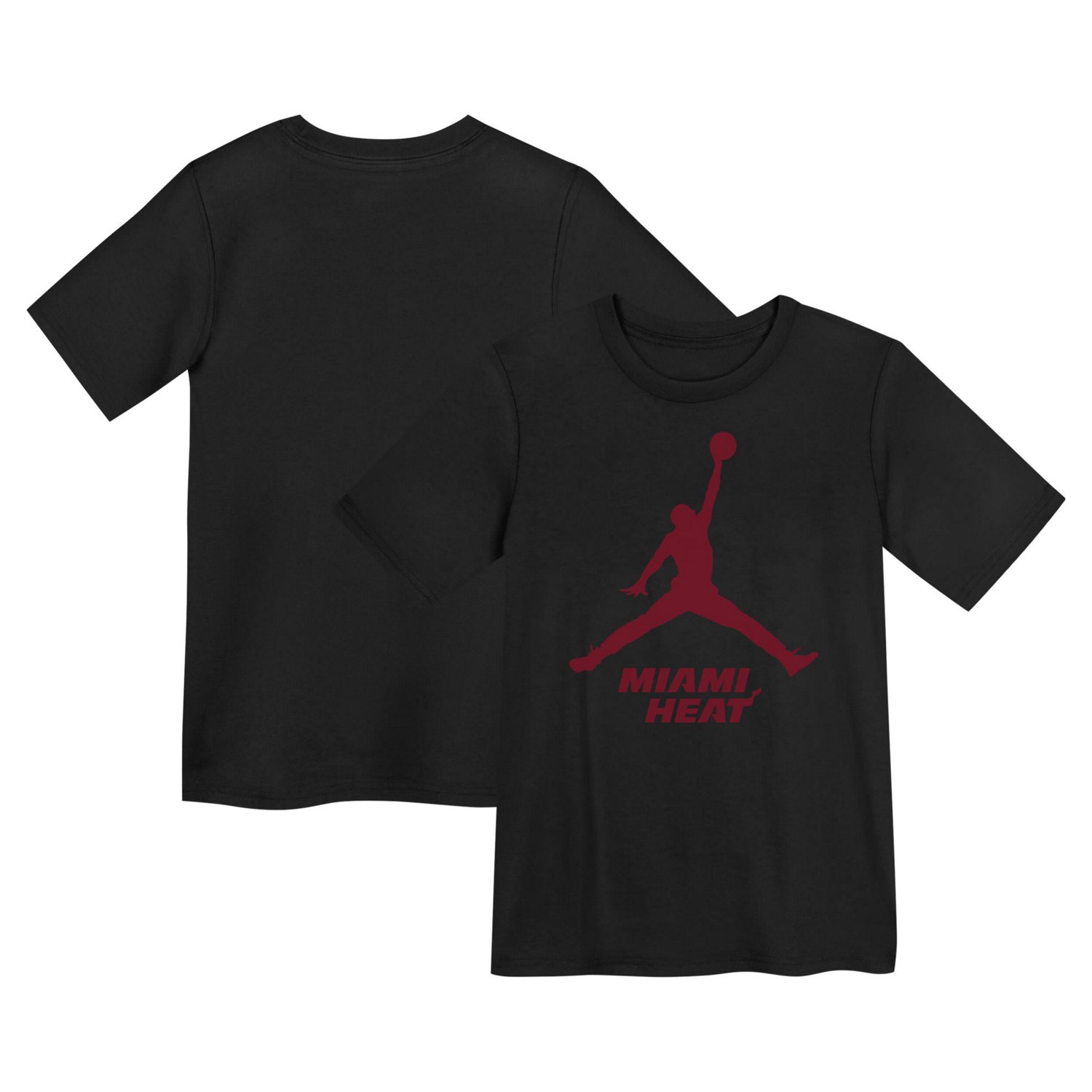 Preschool Jordan Brand Miami Heat Essential Jumpman T-Shirt - view number 1