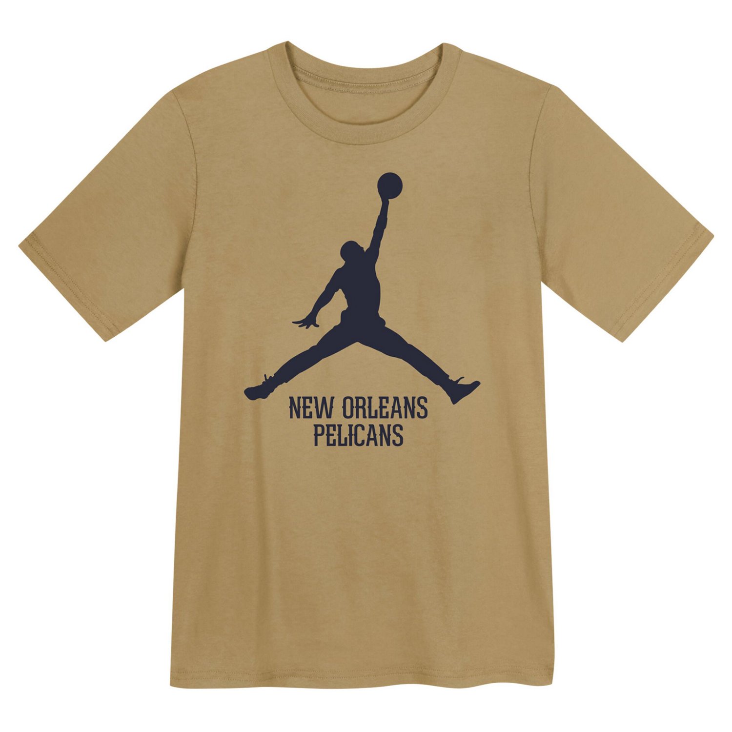 Preschool Jordan Brand New Orleans Pelicans Essential Jumpman T-Shirt                                                            - view number 2