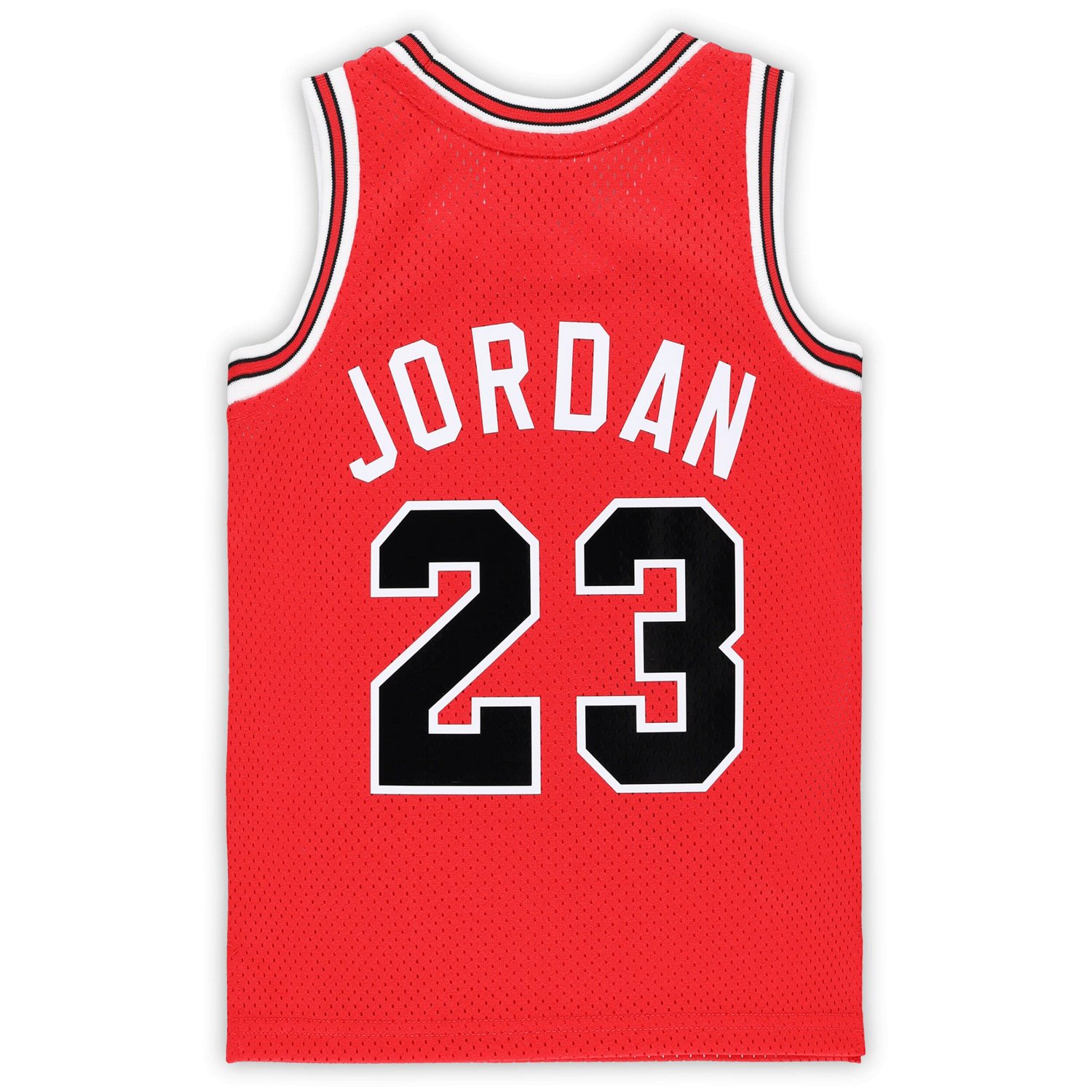 Preschool Mitchell  Ness Michael Jordan Chicago Bulls Hardwood Classics 1984 85 Authentic Swingman Jersey - view number 3