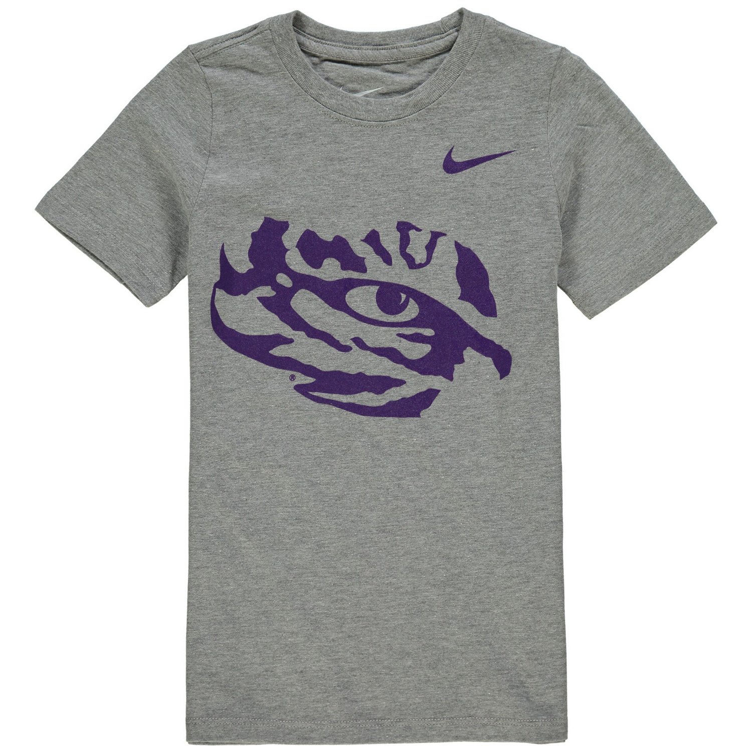 Preschool Nike Charcoal LSU Tigers Logo T-Shirt                                                                                  - view number 1