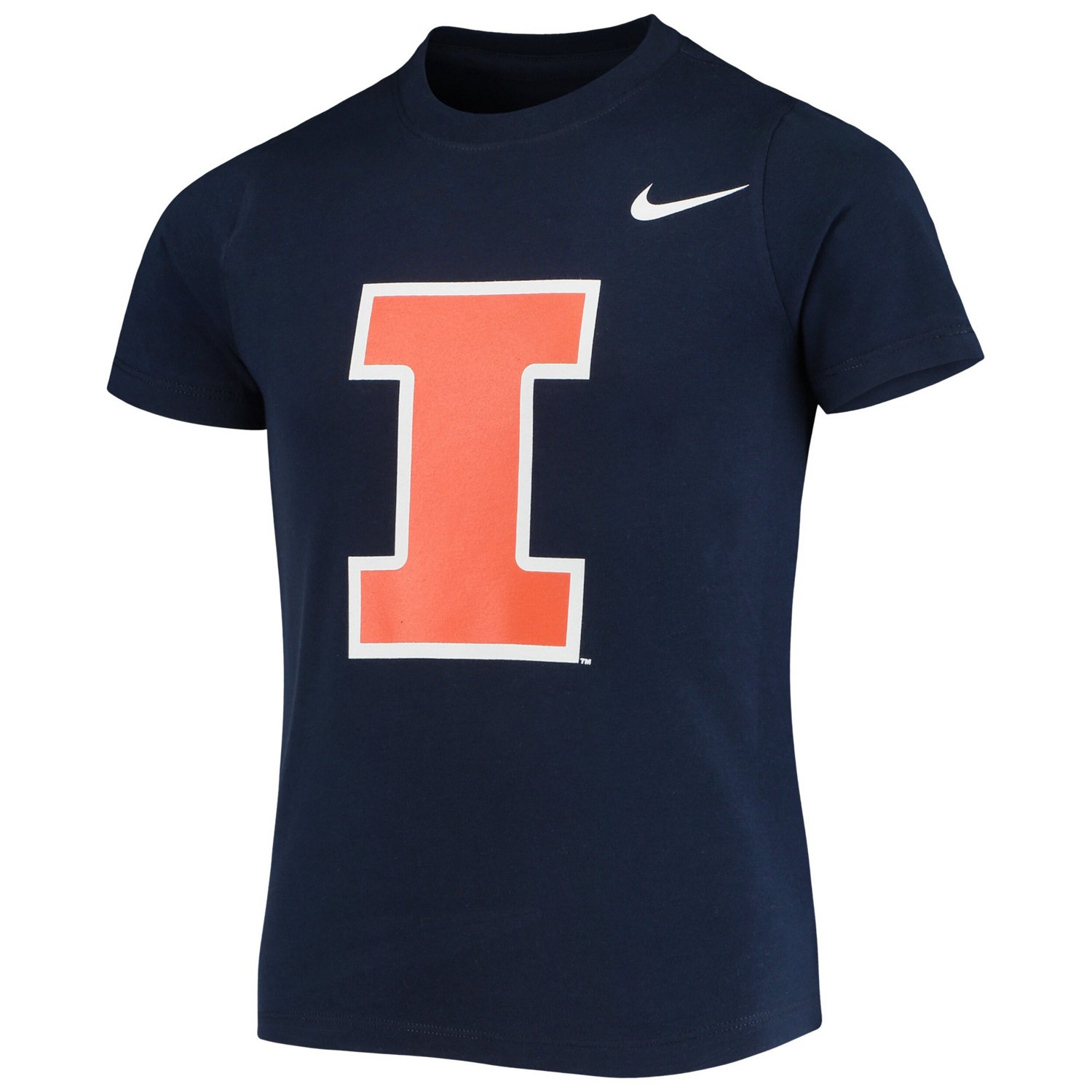 Preschool Nike Illinois Fighting Illini Logo T-Shirt                                                                             - view number 2