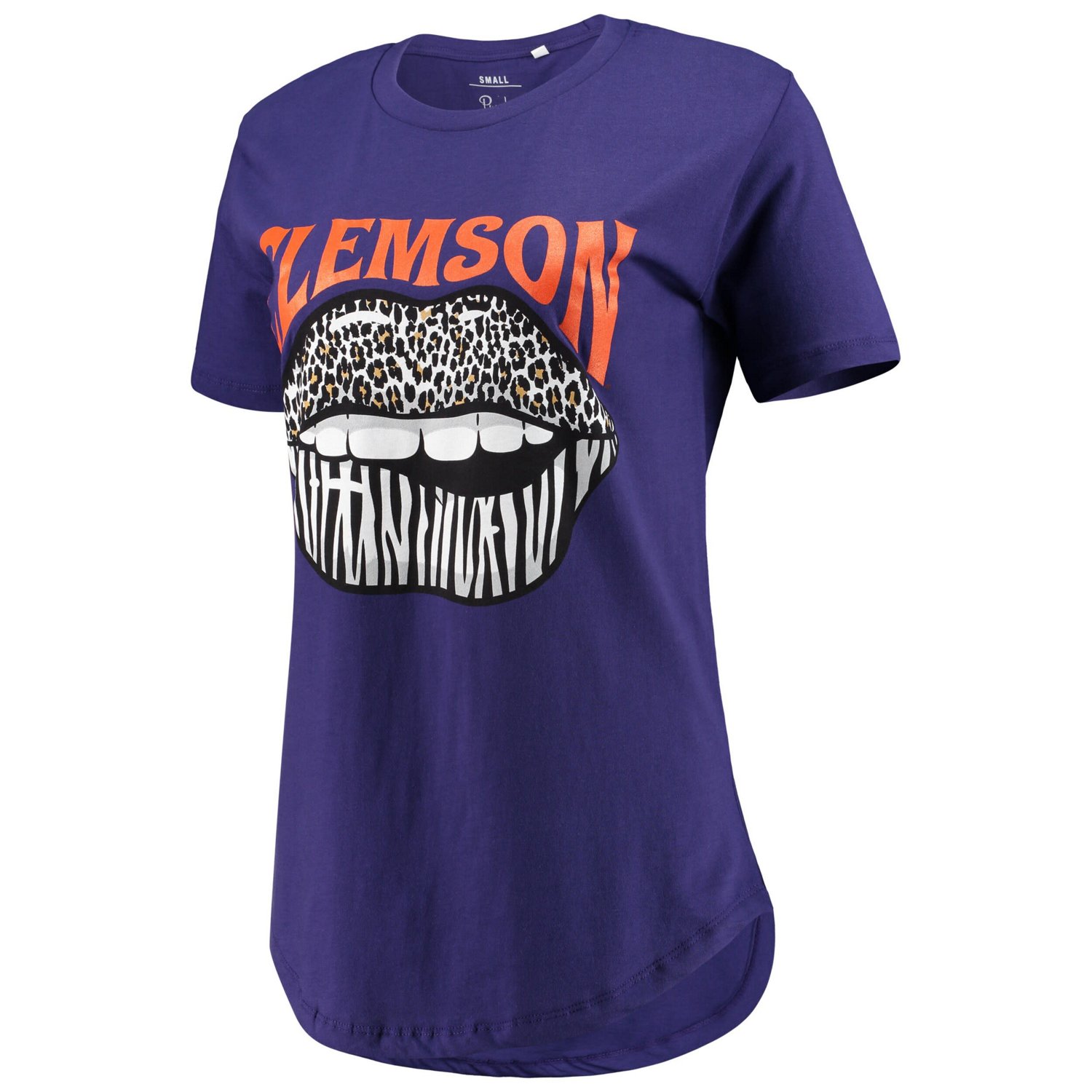 Pressbox Clemson Tigers Wild Lips Core T-Shirt - view number 2