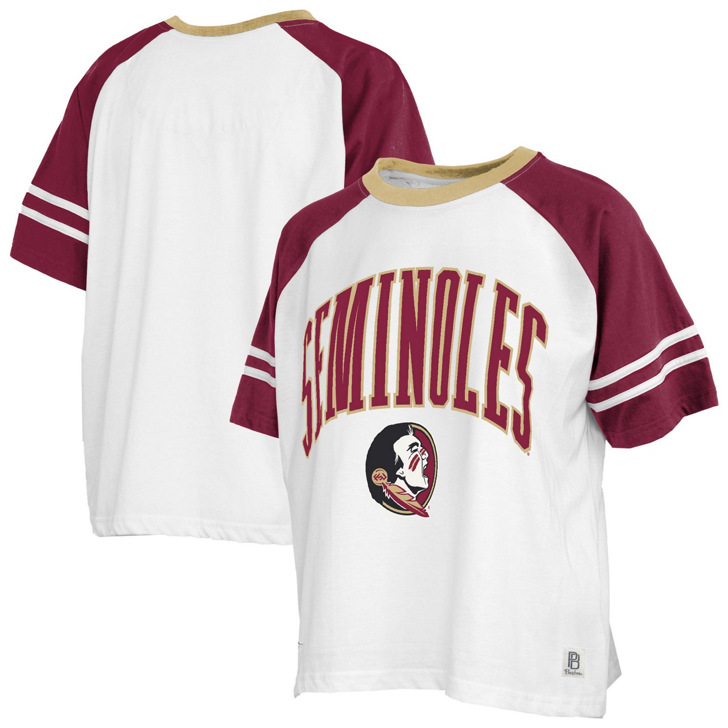 Pressbox Florida State Seminoles Sky Colorblock T-Shirt
