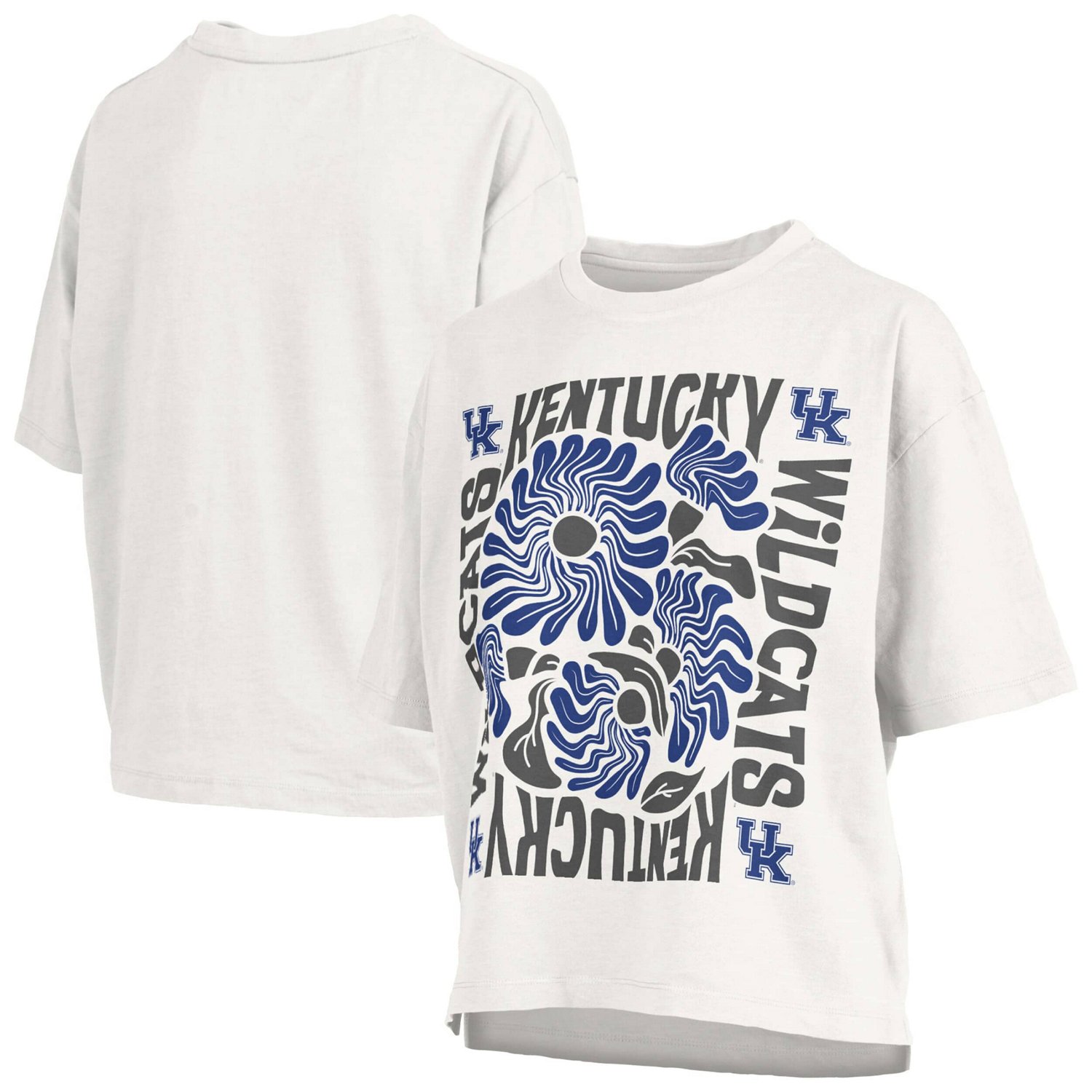 Pressbox Kentucky Wildcats Elena Oversized Slub T-Shirt