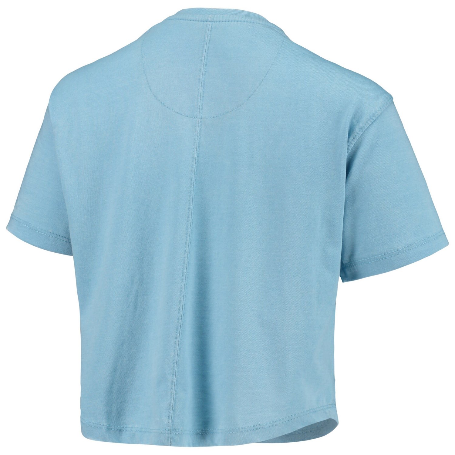 Pressbox Light North Carolina Tar Heels Edith Vintage Burnout Crop T-Shirt - view number 3