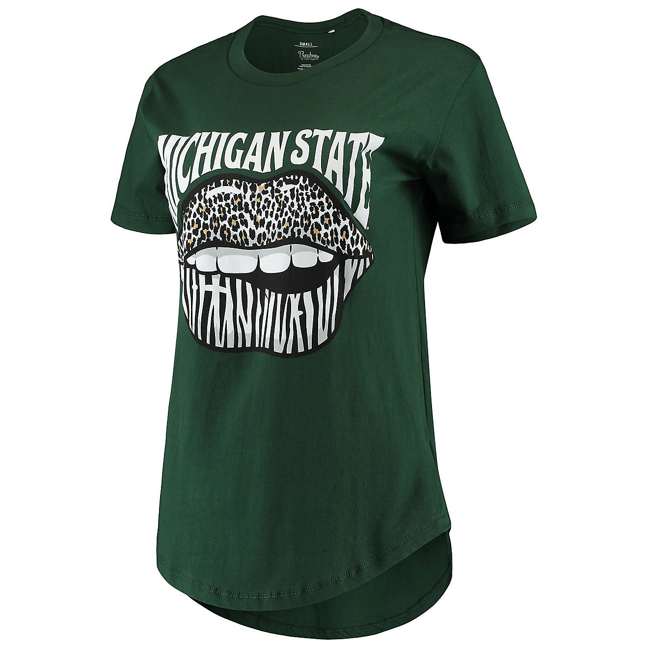 Pressbox Michigan State Spartans Wild Lips Core T-Shirt                                                                          - view number 2