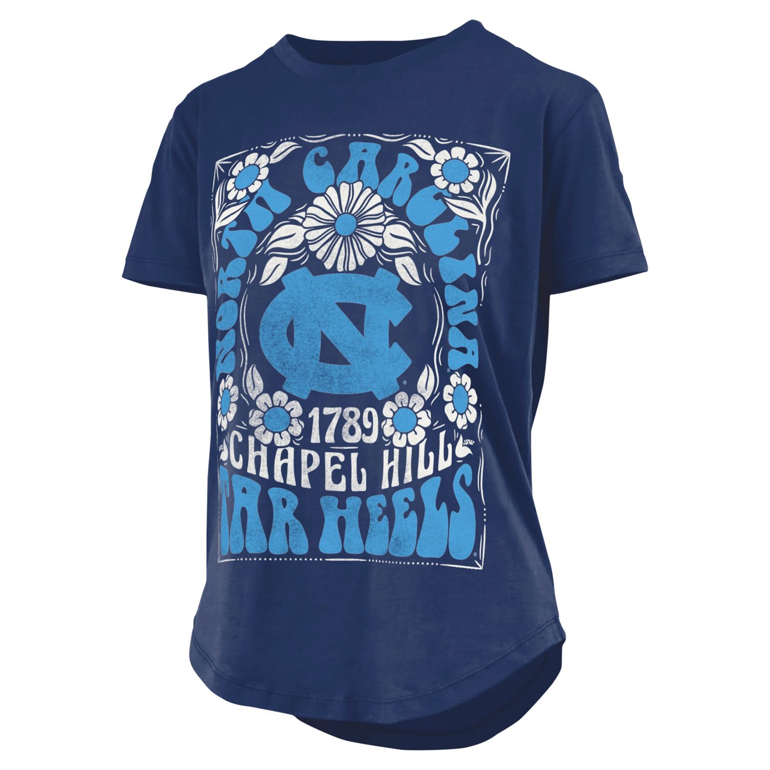 Pressbox North Carolina Tar Heels Irvine Floral Team Color T-Shirt                                                               - view number 2
