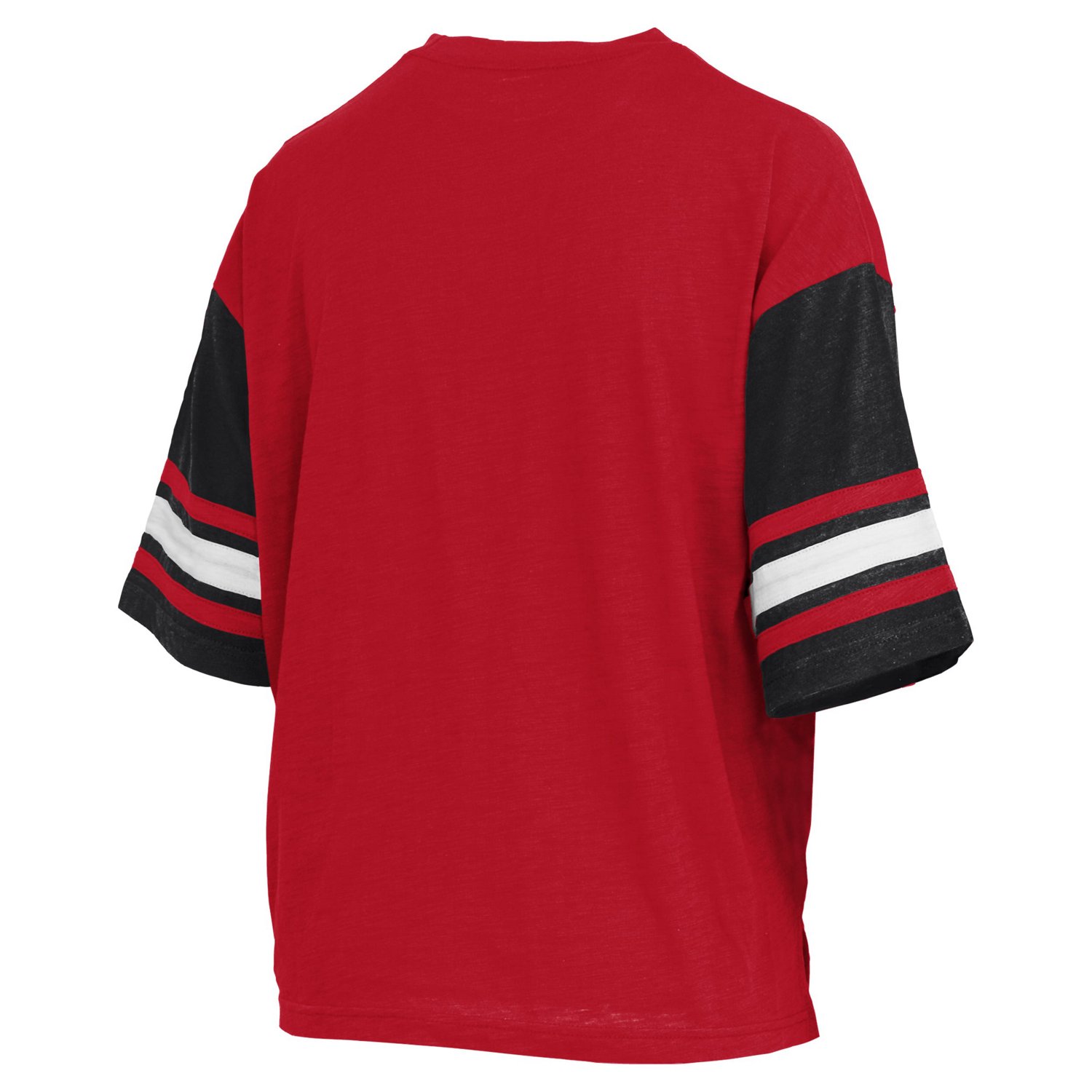 Pressbox Ohio State Buckeyes Sunday Colorblock Seal T-Shirt - view number 3
