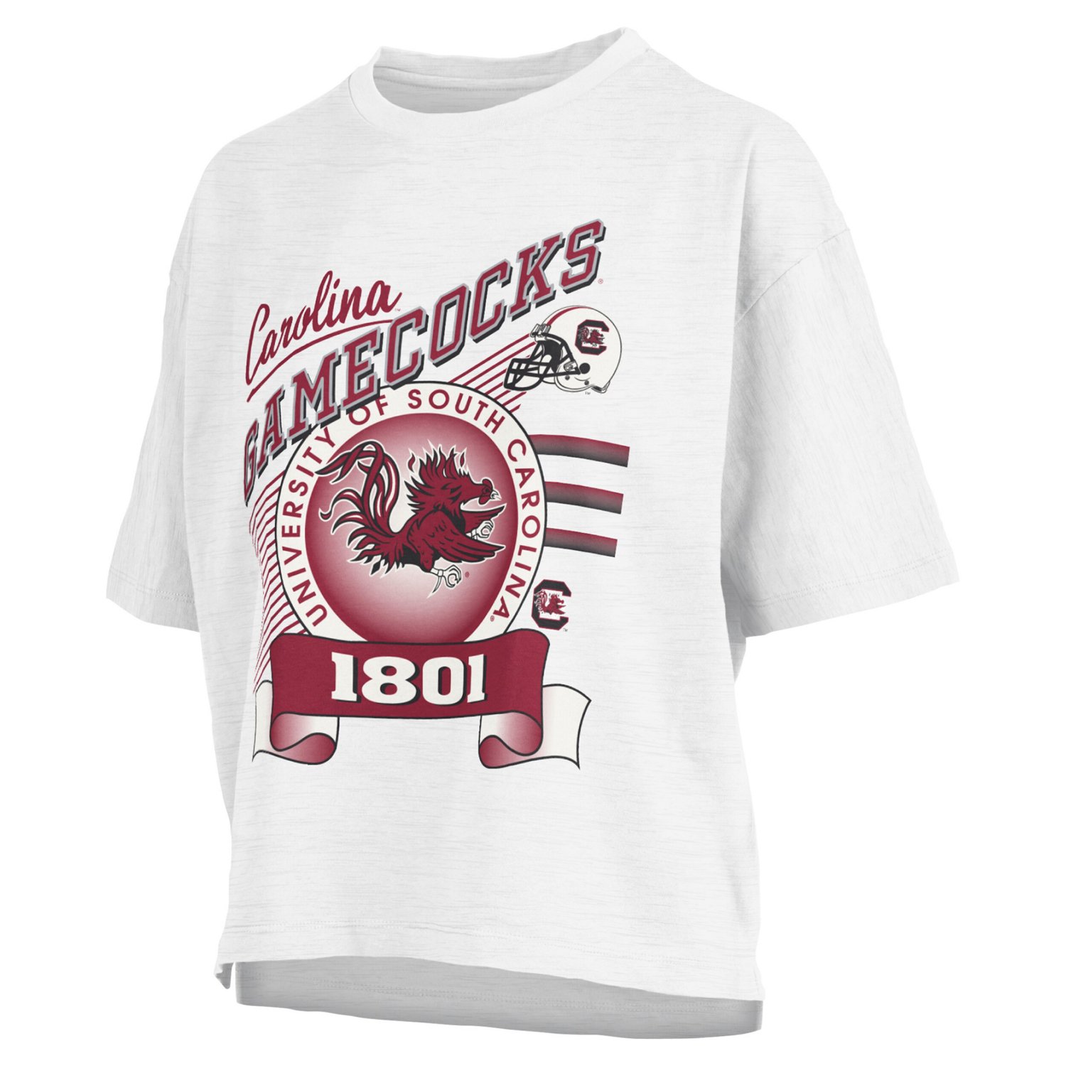 Pressbox South Carolina Gamecocks Rock  Roll Slub T-Shirt                                                                        - view number 2