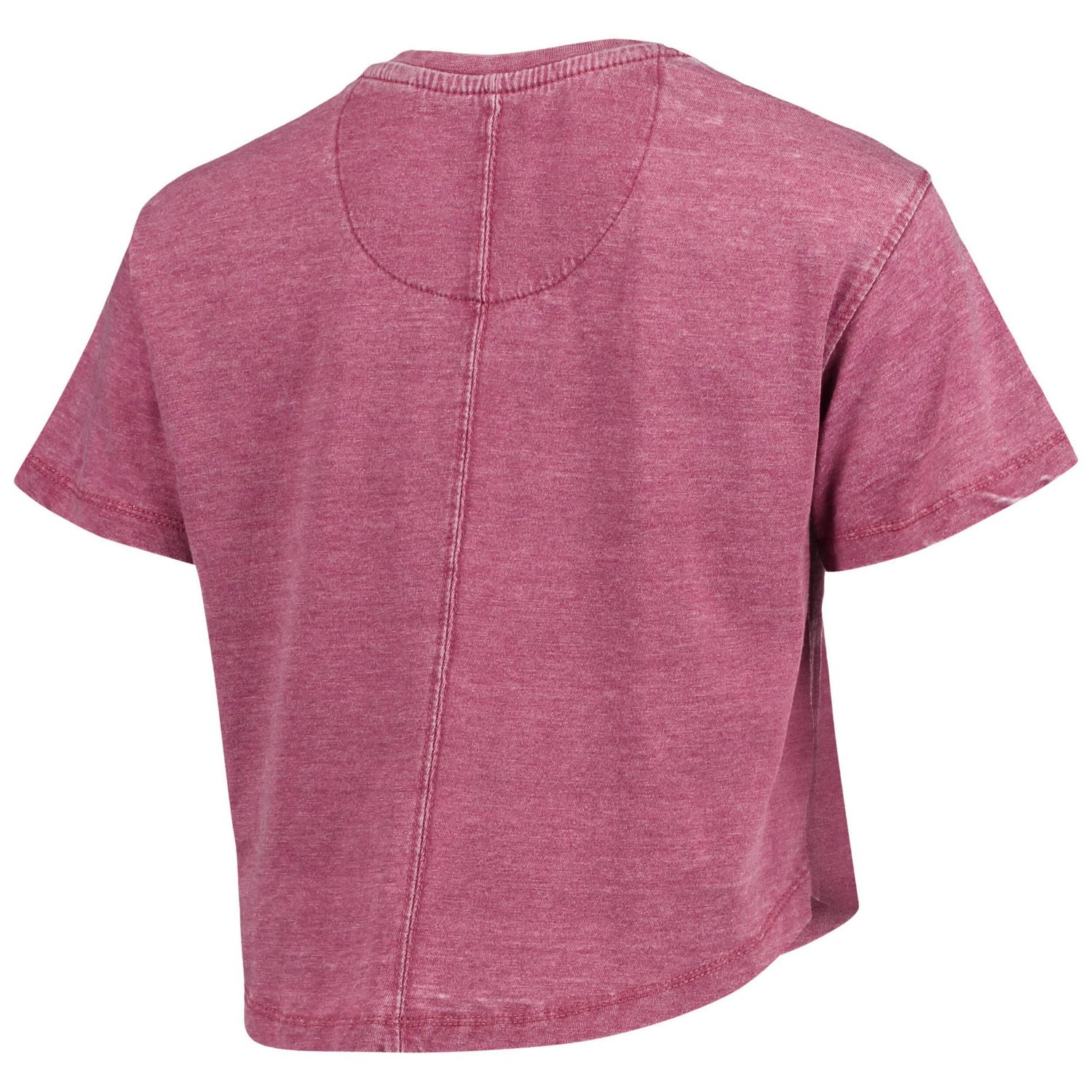 Pressbox Texas AM Aggies Edith Vintage Burnout Crop T-Shirt - view number 3