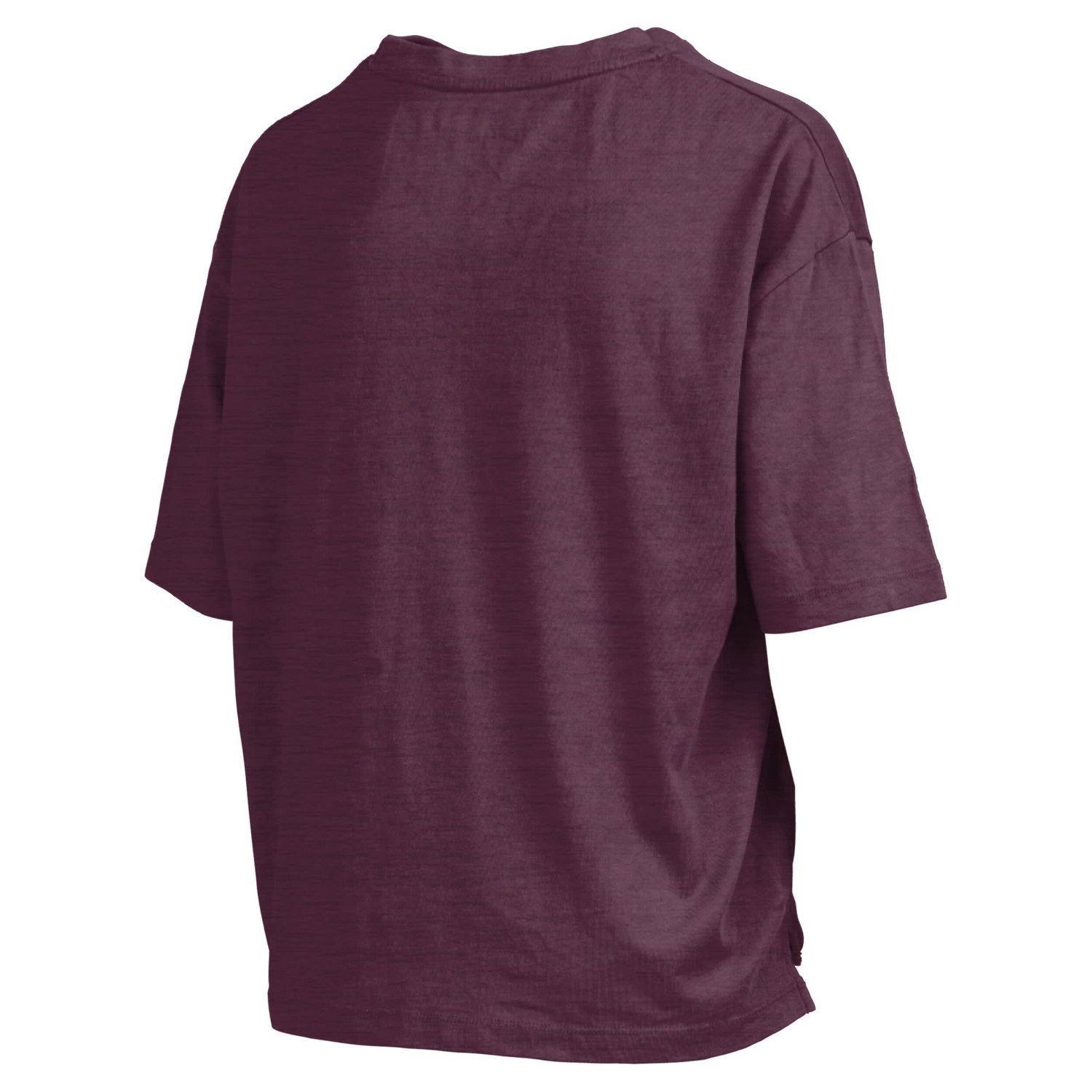 Pressbox Virginia Tech Hokies Nelson Arch Over Logo Waist Length Oversized Slub T-Shirt - view number 3