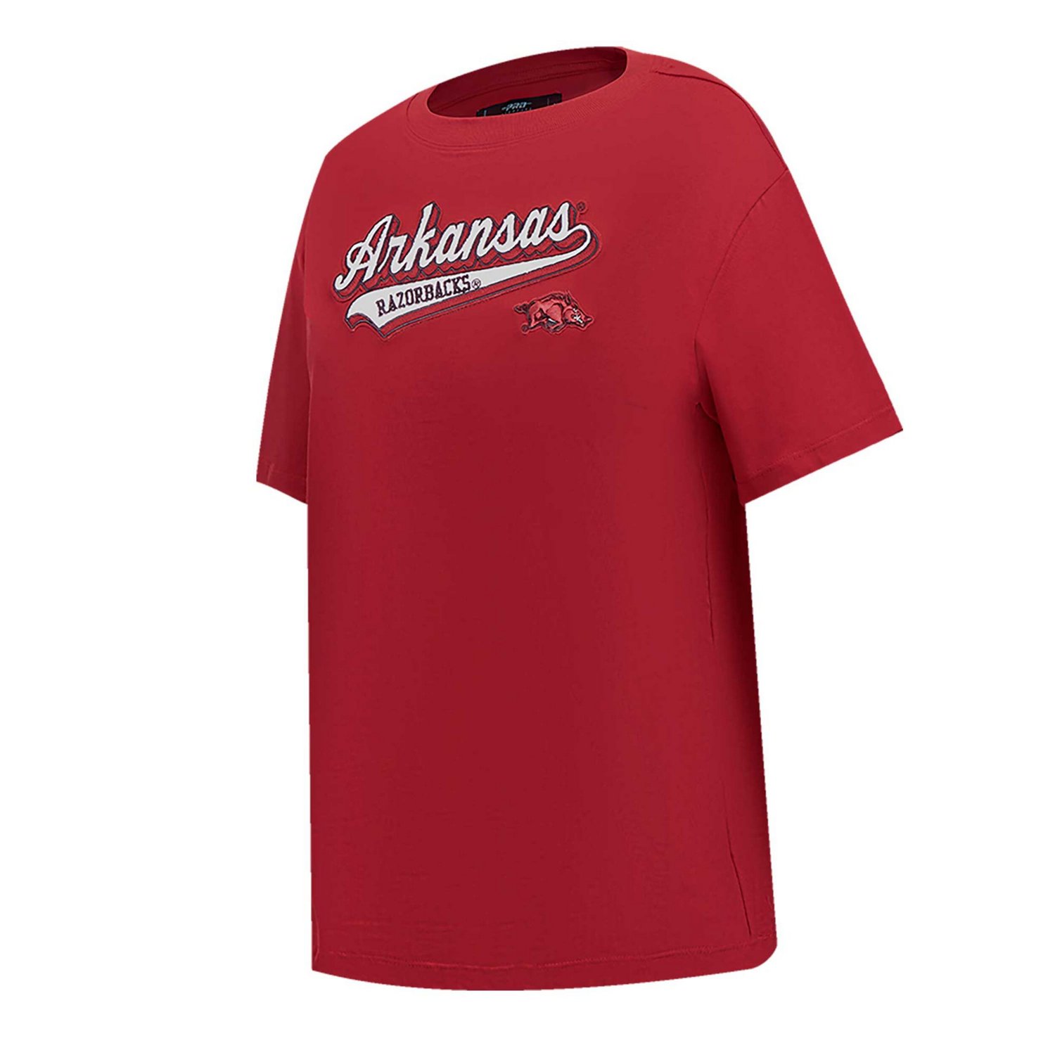 Pro Standard Arkansas Razorbacks Script Tail Oversized Boyfriend T-Shirt - view number 2
