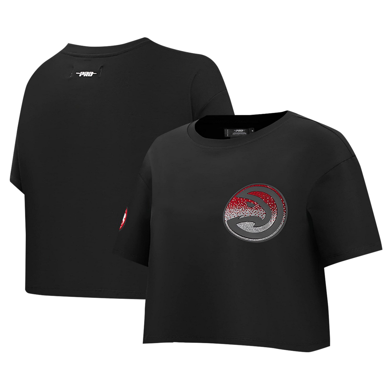 Pro Standard Atlanta Hawks Jewels Boxy Cropped T-Shirt