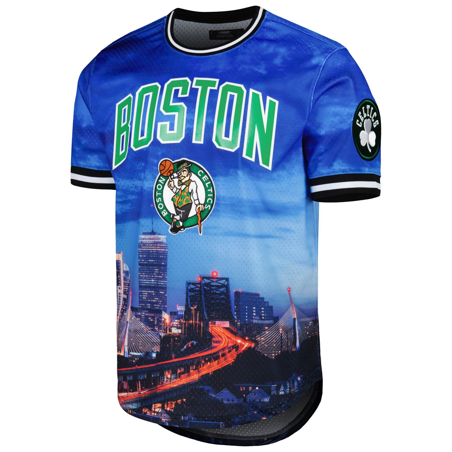 Pro Standard Boston Celtics Cityscape Stacked Logo T-Shirt - view number 2