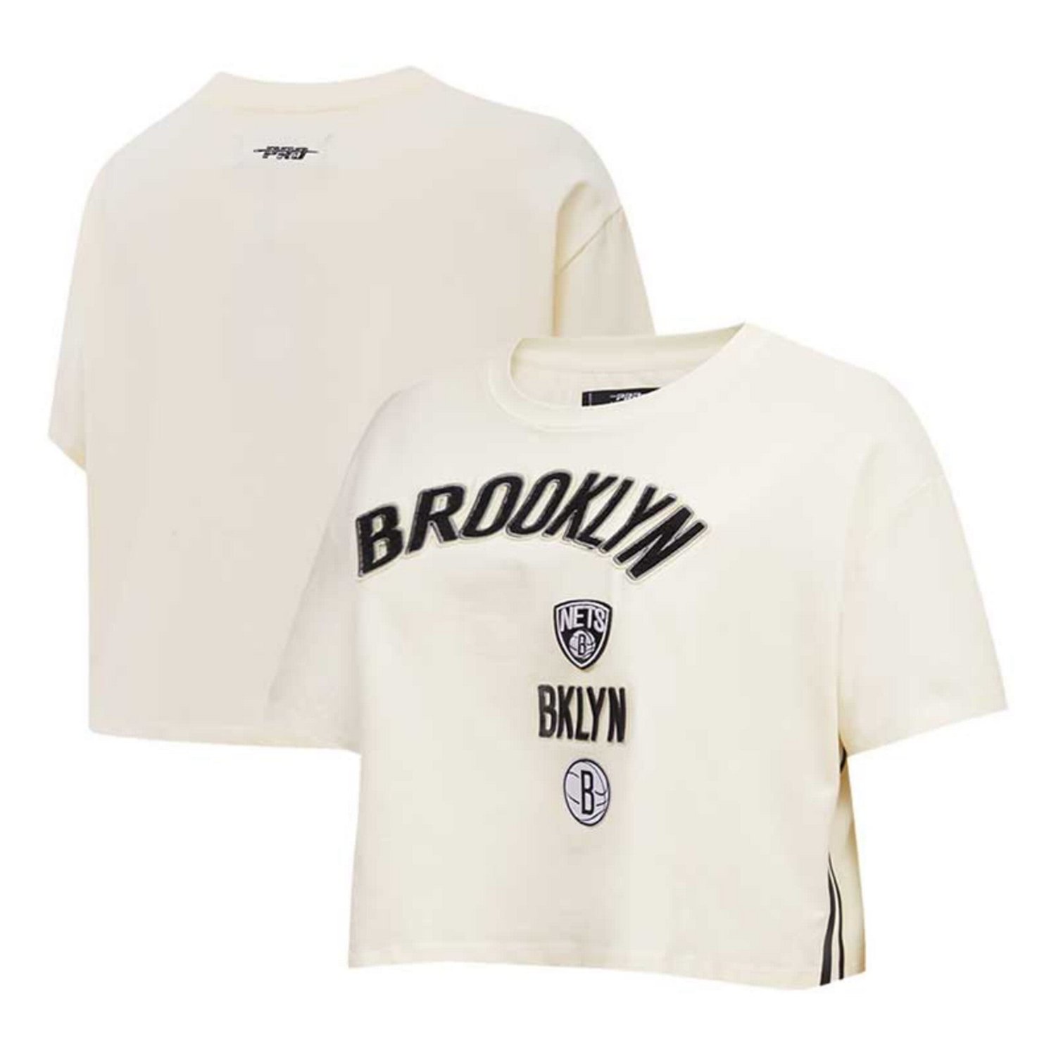 Pro Standard Brooklyn Nets Retro Classic Cropped Boxy T-Shirt