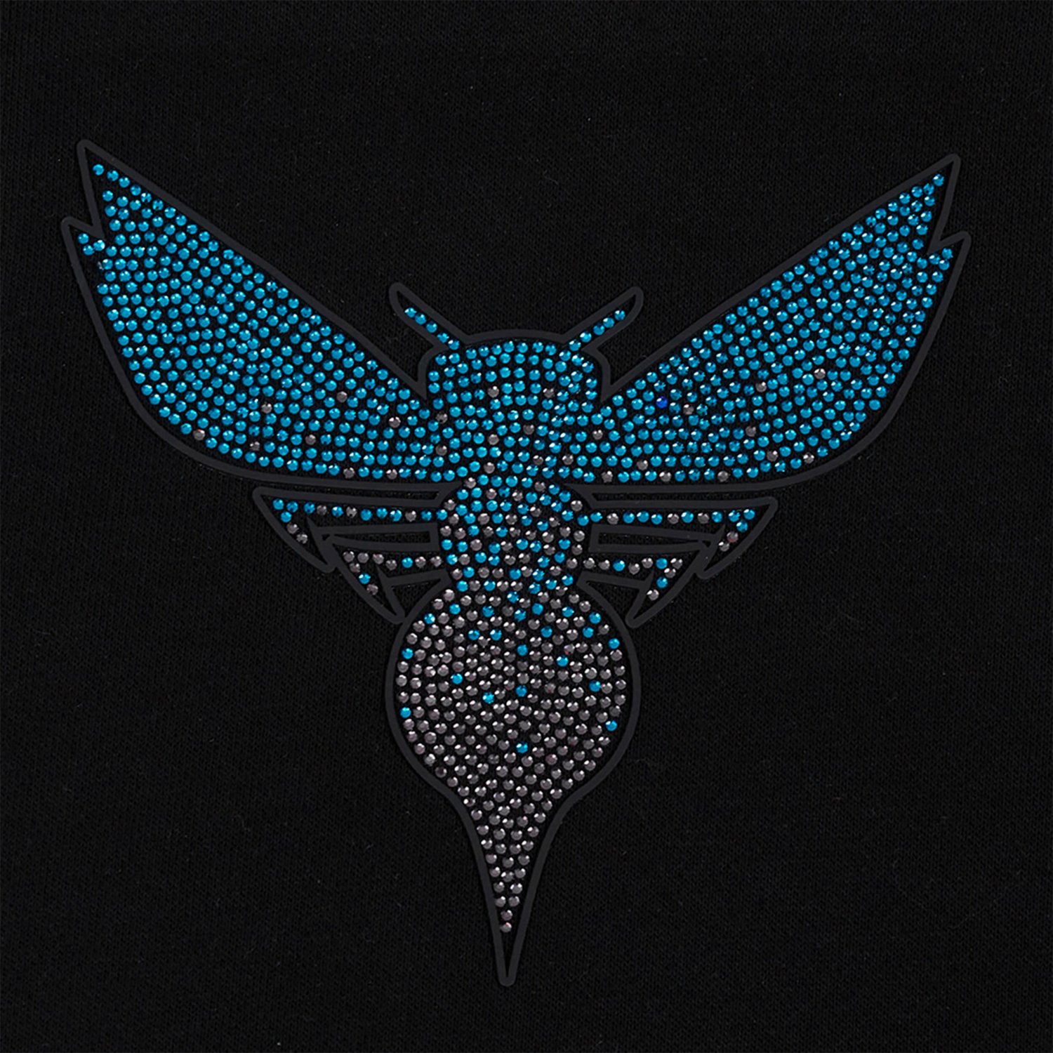 Pro Standard Charlotte Hornets Jewels Cropped Pullover Hoodie