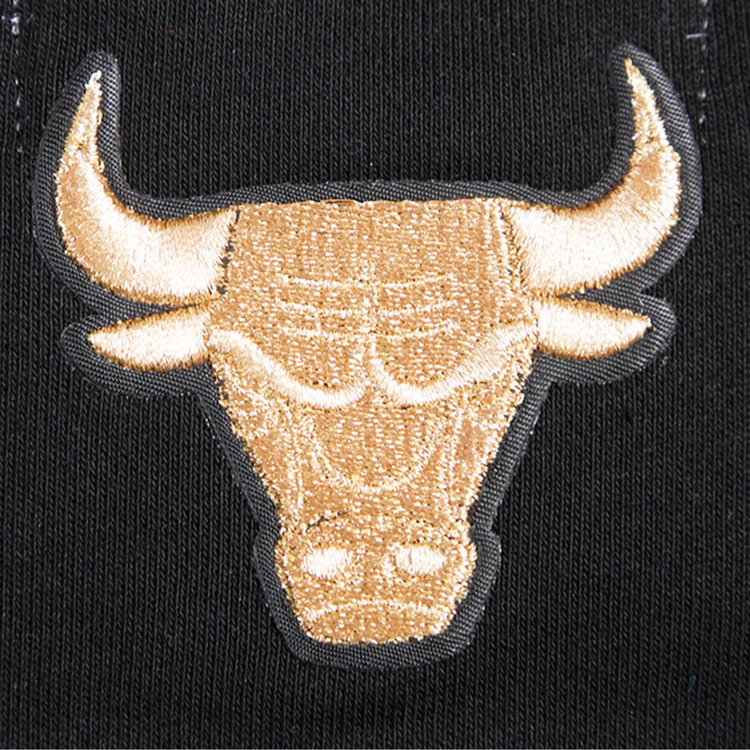 Pro Standard Chicago Bulls Glam Cropped Pullover Sweatshirt                                                                      - view number 4