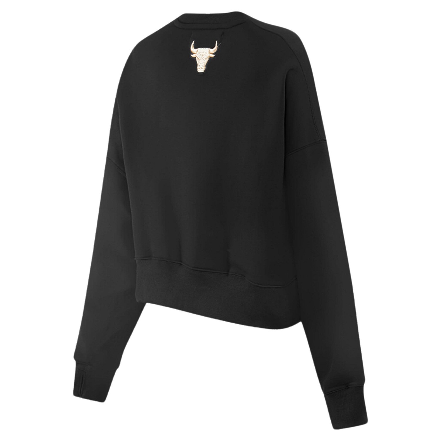 Pro Standard Chicago Bulls Glam Cropped Pullover Sweatshirt                                                                      - view number 2