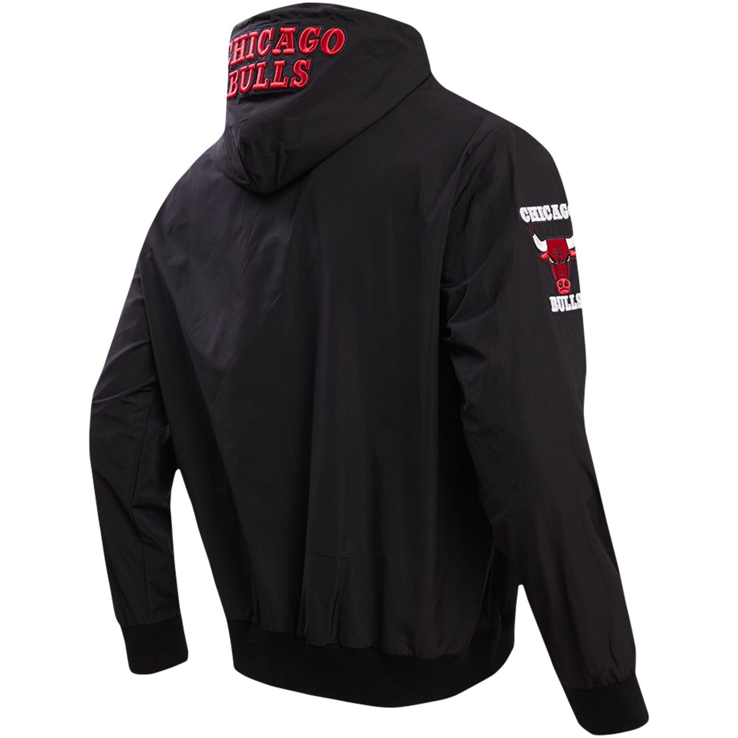 Pro Standard Chicago Bulls Hybrid Full-Zip Hoodie