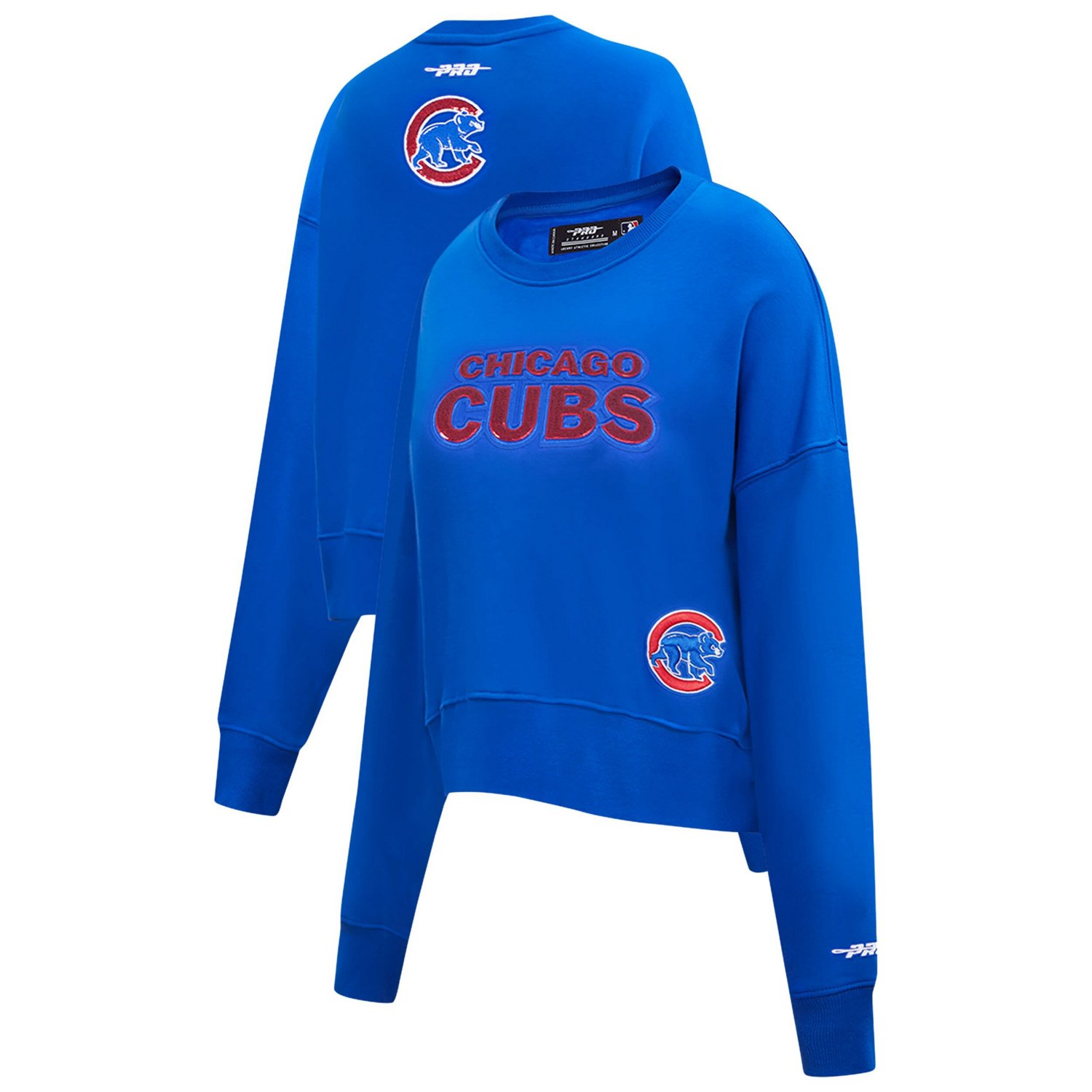Pro Standard Chicago Cubs Game Day Classics Crewneck Pullover Sweatshirt - view number 1