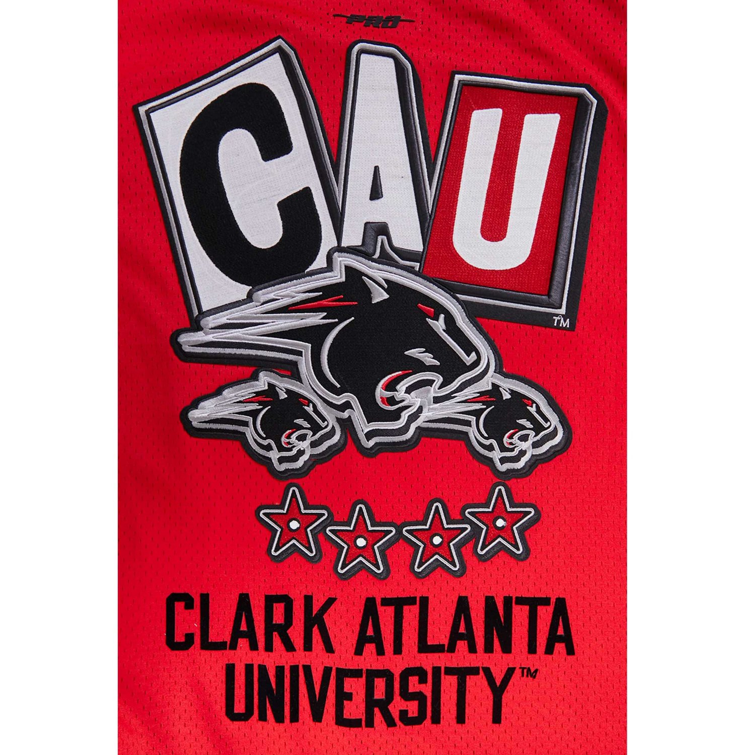 Pro Standard Clark Atlanta University Panthers Homecoming Mesh Button-Down Shirt - view number 4