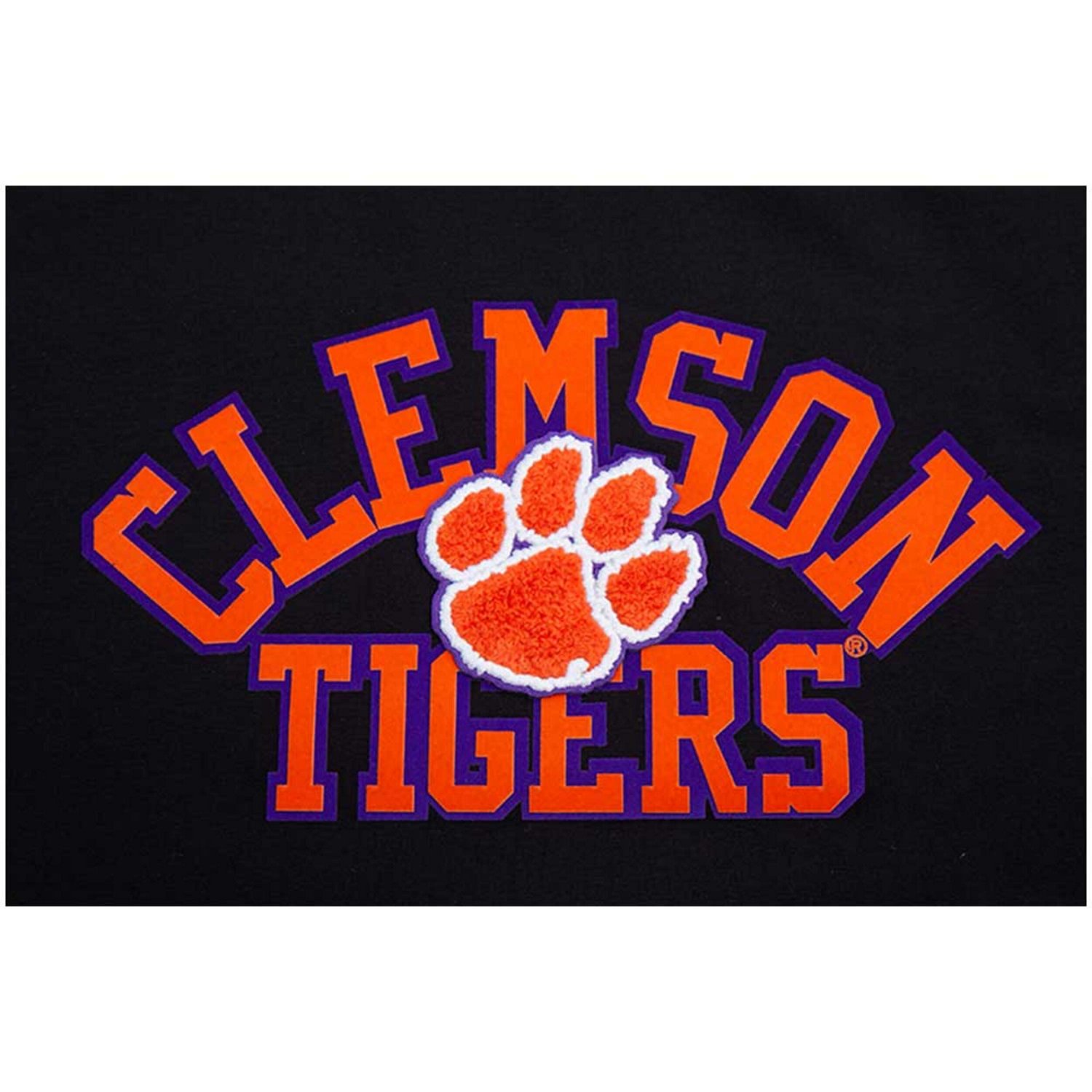 Pro Standard Clemson Tigers Classic Three-Hit Boxy Cropped T-Shirt - view number 4
