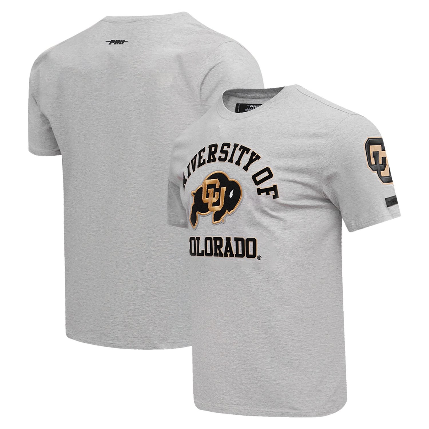 Pro Standard Colorado Buffaloes Classic Stacked Logo T-Shirt - view number 1