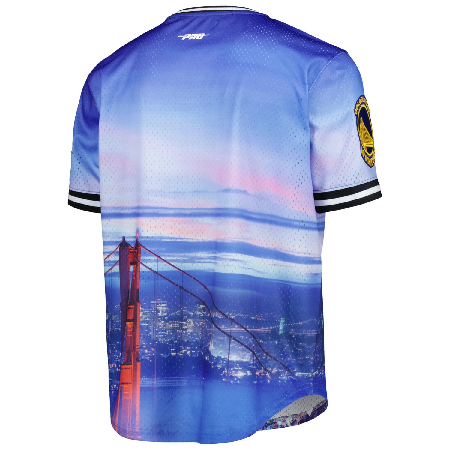 Pro Standard Golden State Warriors Cityscape Stacked Logo T-Shirt                                                                - view number 3