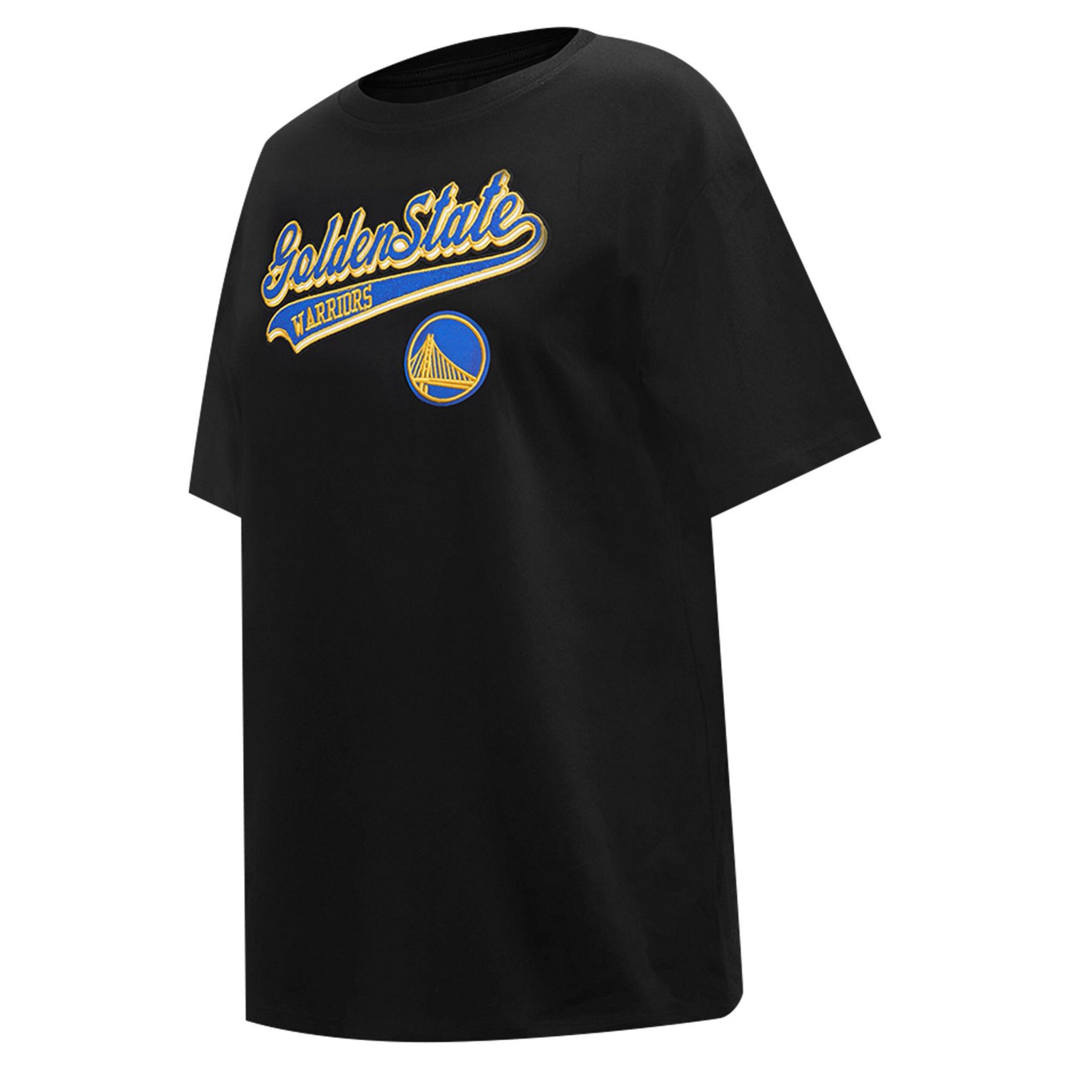 Pro Standard Golden State Warriors Script Boyfriend T-Shirt
