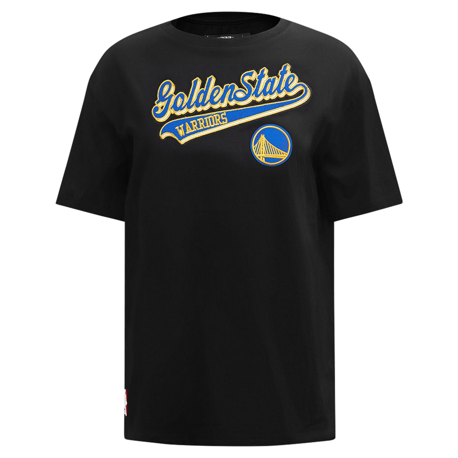 Pro Standard Golden State Warriors Script Boyfriend T-Shirt