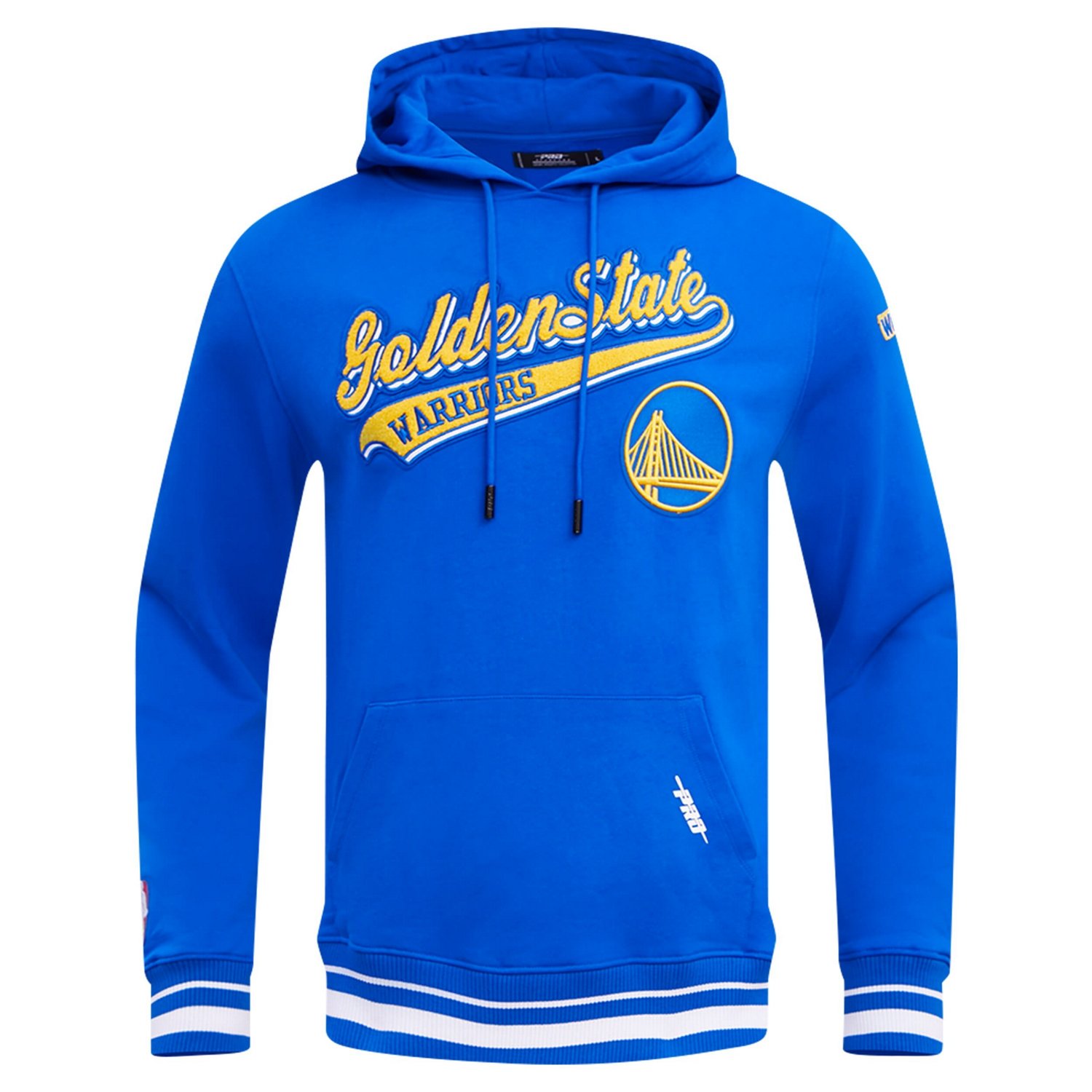 Pro Standard Golden State Warriors Script Tail Pullover Hoodie