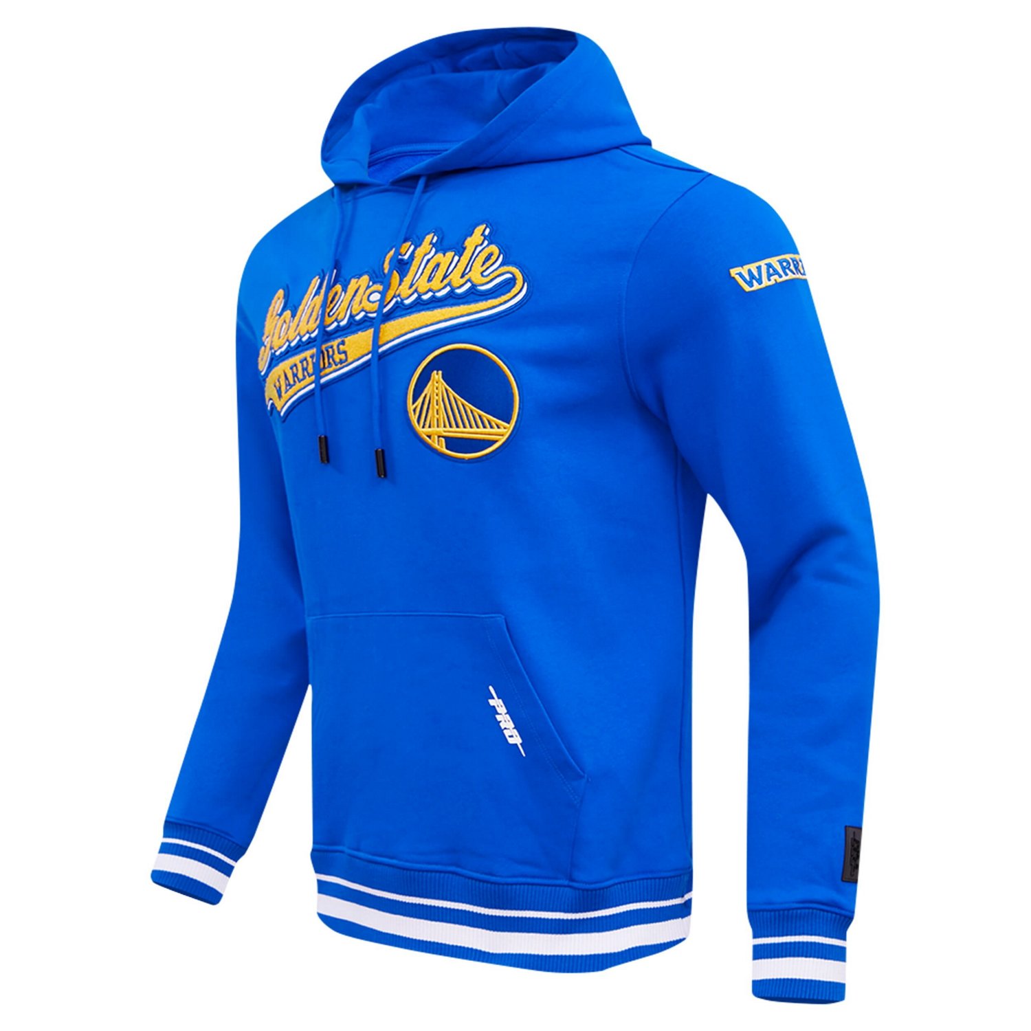 Pro Standard Golden State Warriors Script Tail Pullover Hoodie