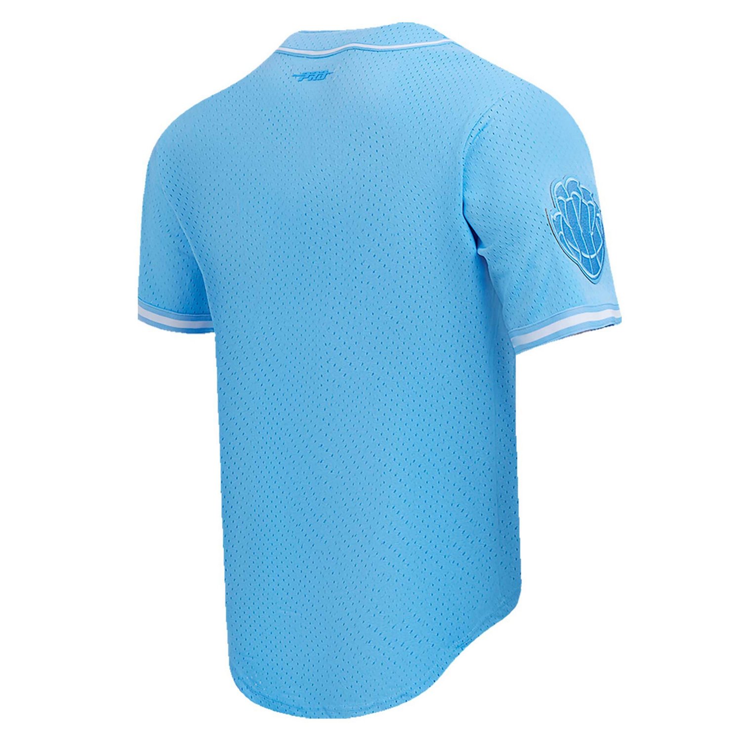 Pro Standard Ja Morant Light Memphis Grizzlies Triple Tonal Mesh Button-Up Top - view number 4