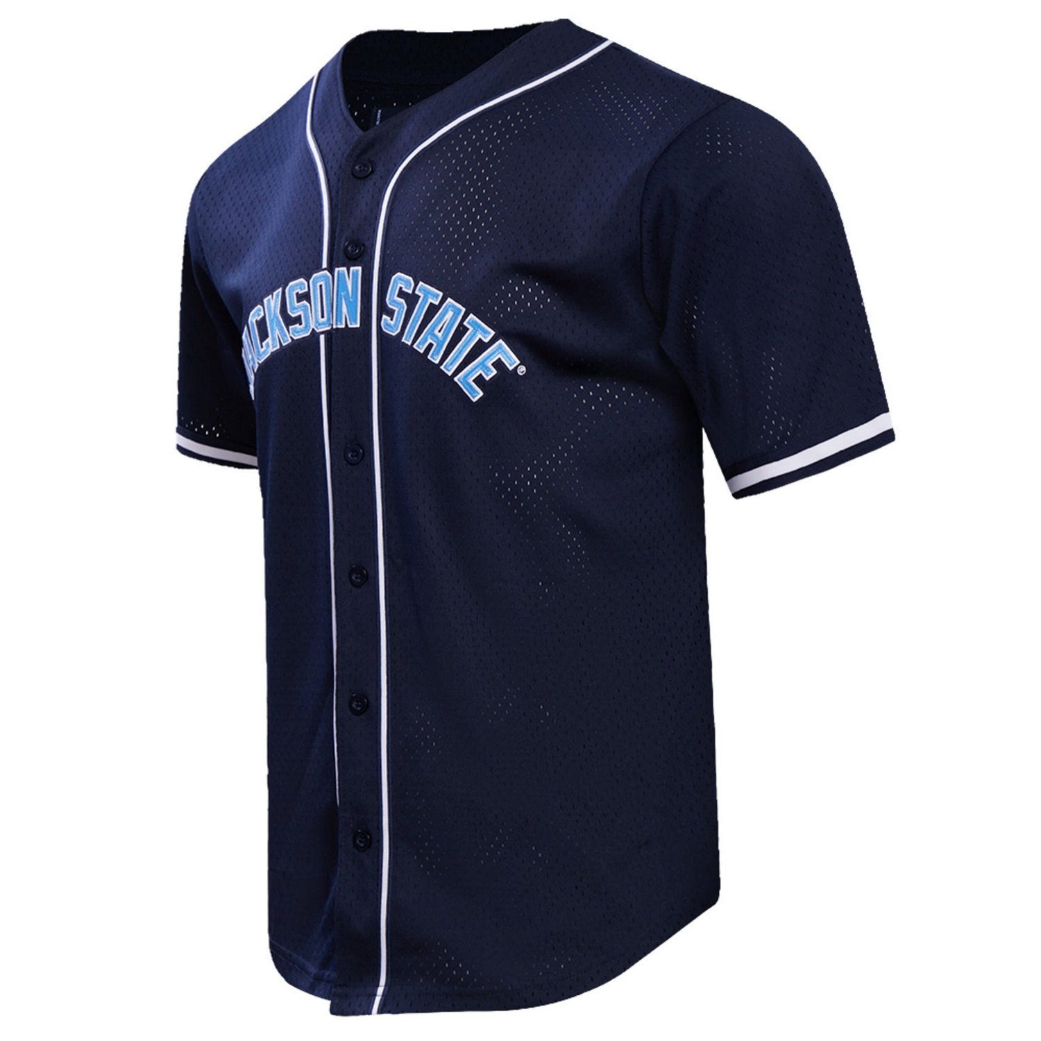 Pro Standard Jackson State Tigers Homecoming Mesh Button-Down Shirt - view number 2