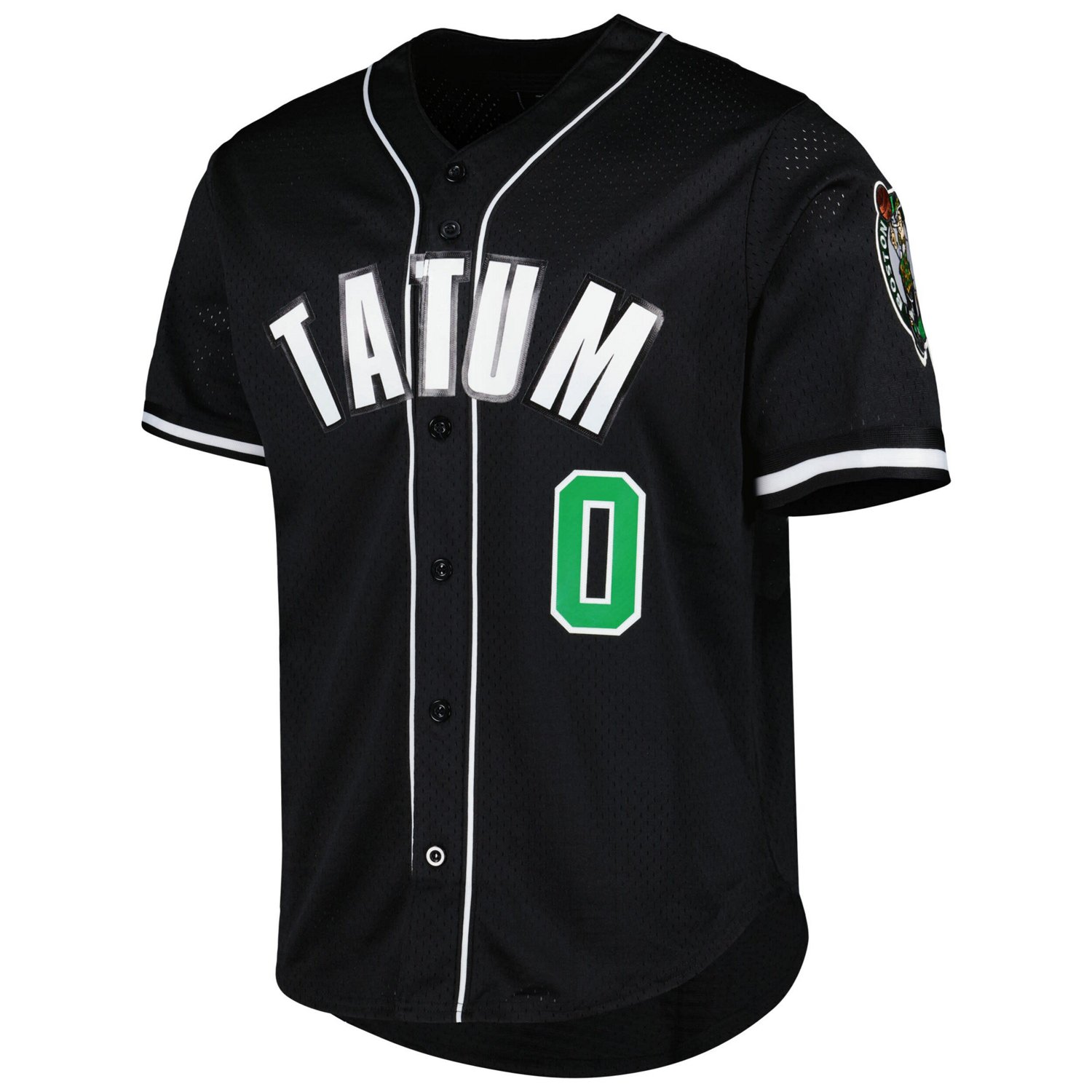 Pro Standard Jayson Tatum Boston Celtics Capsule Player Baseball Button-Up Shirt                                                 - view number 2
