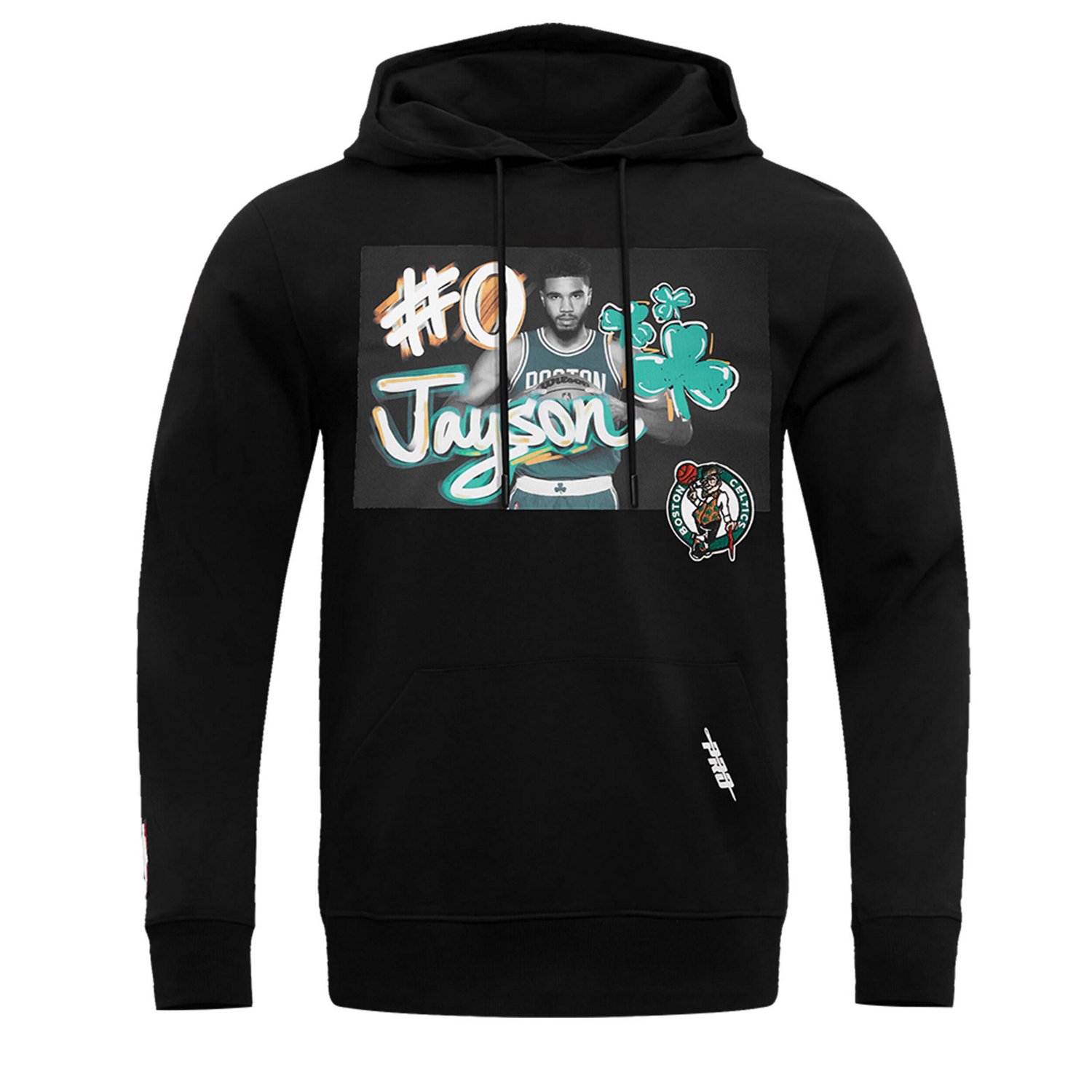 Pro Standard Jayson Tatum Boston Celtics Player Yearbook Pullover Hoodie                                                         - view number 3