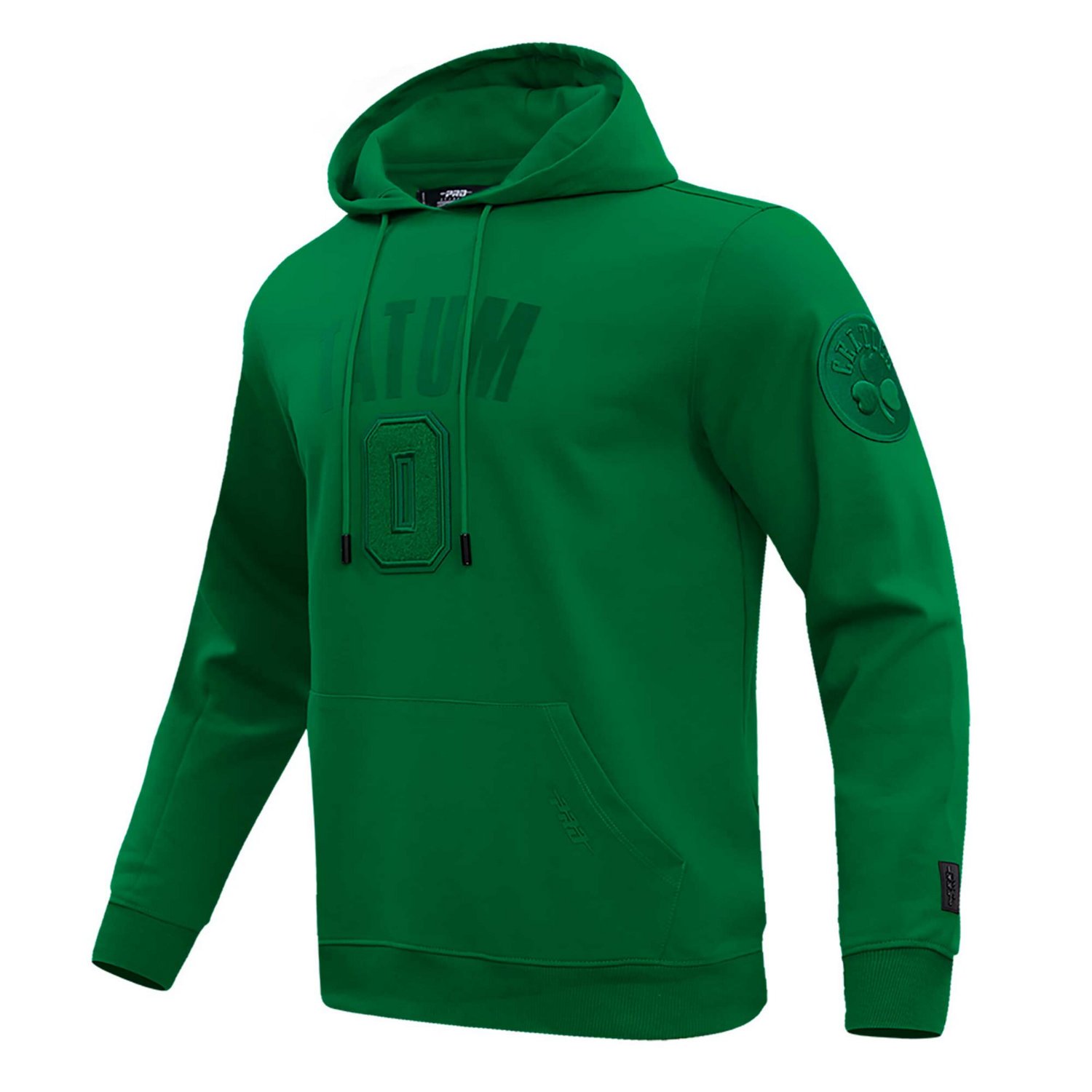 Pro Standard Jayson Tatum Kelly Boston Celtics Triple Tonal Player Pullover Hoodie - view number 2