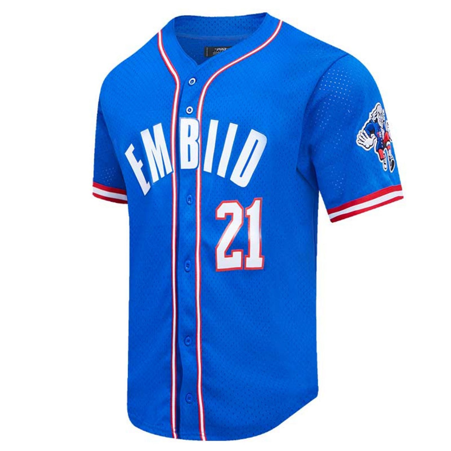 Pro Standard Joel Embiid Philadelphia 76ers Capsule Player Baseball Button Up Shirt Academy