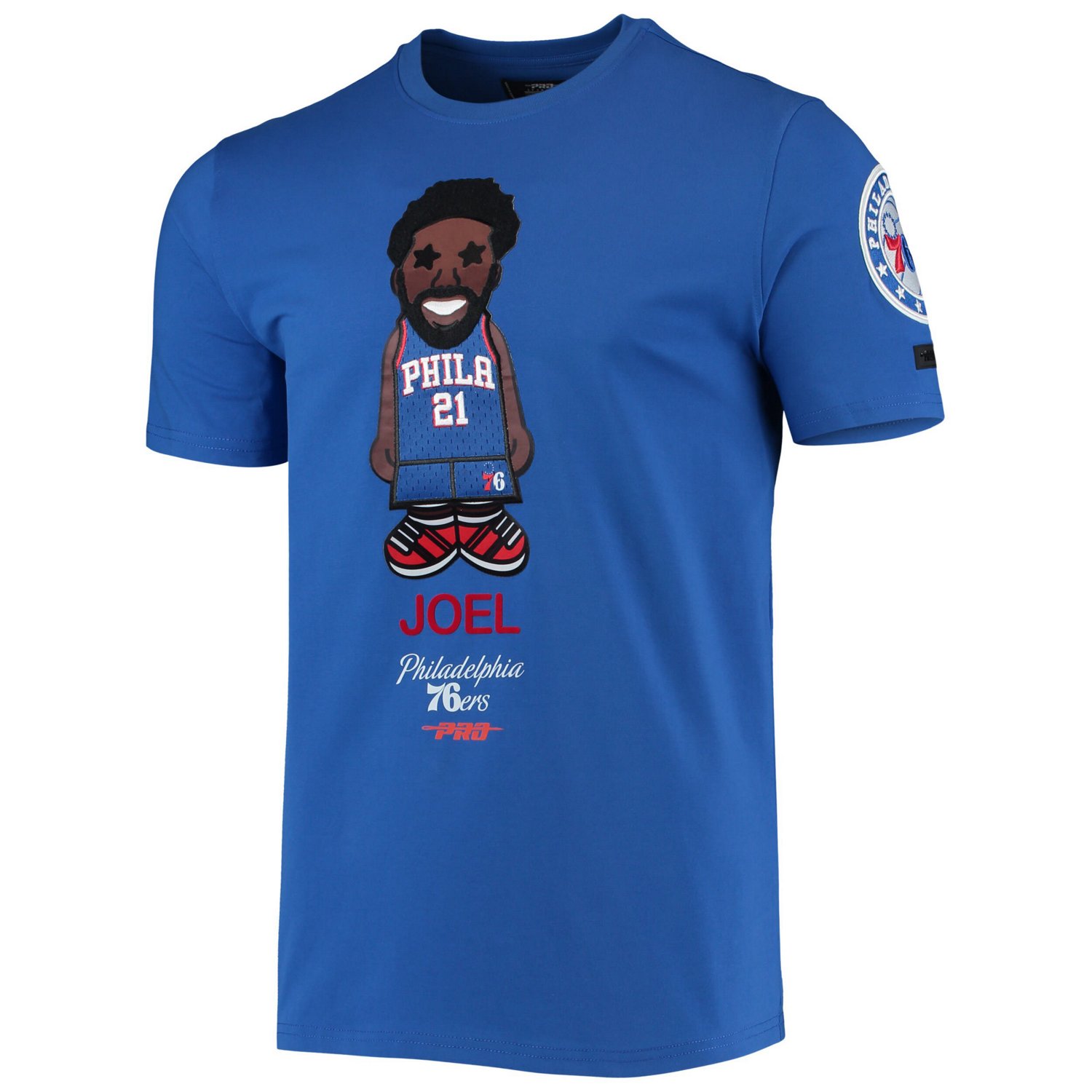 Pro Standard Joel Embiid Philadelphia 76ers Caricature T-Shirt